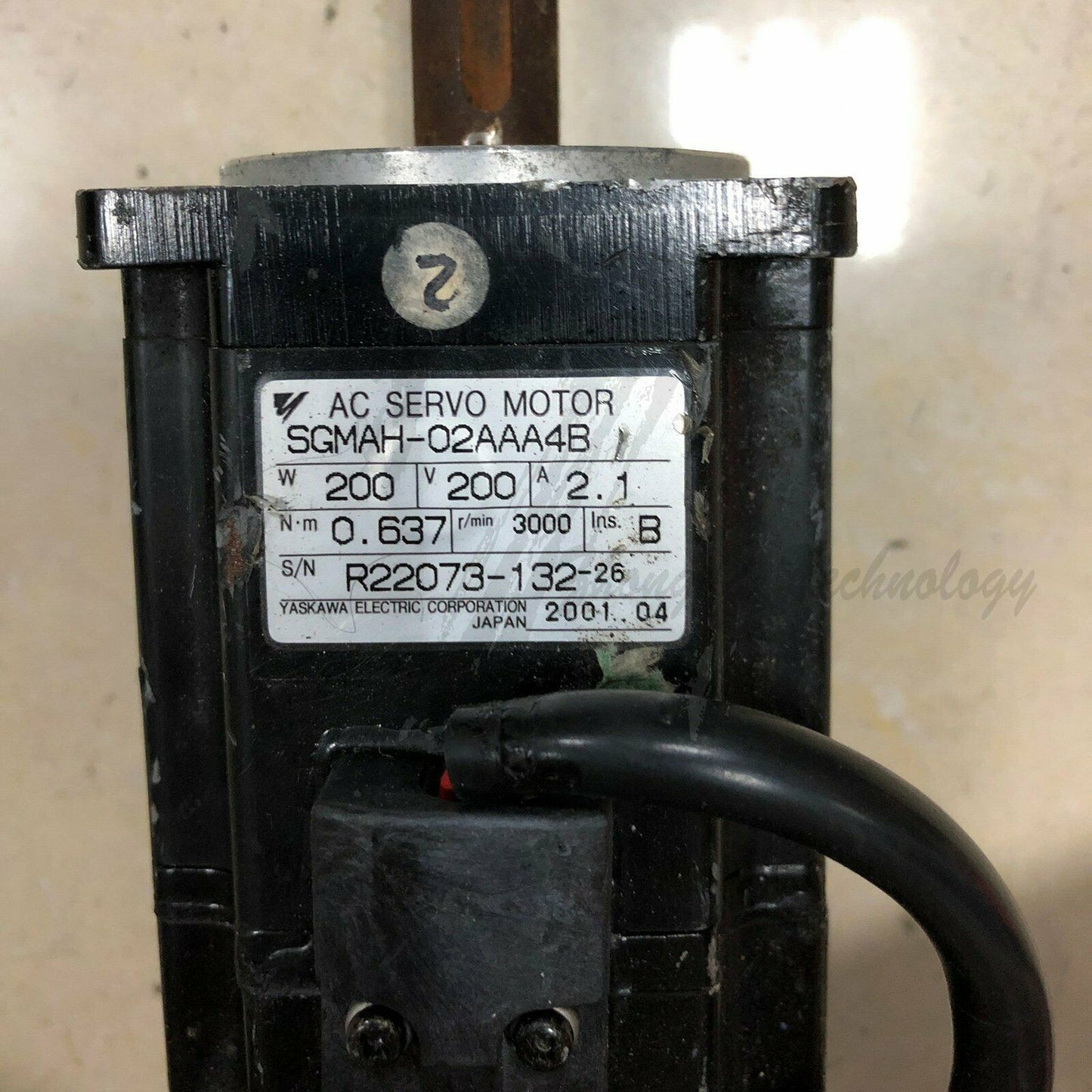1PC Used Yaskawa Electric SGMAH-02AAA4B Tested In Good Condition - YASKAWA