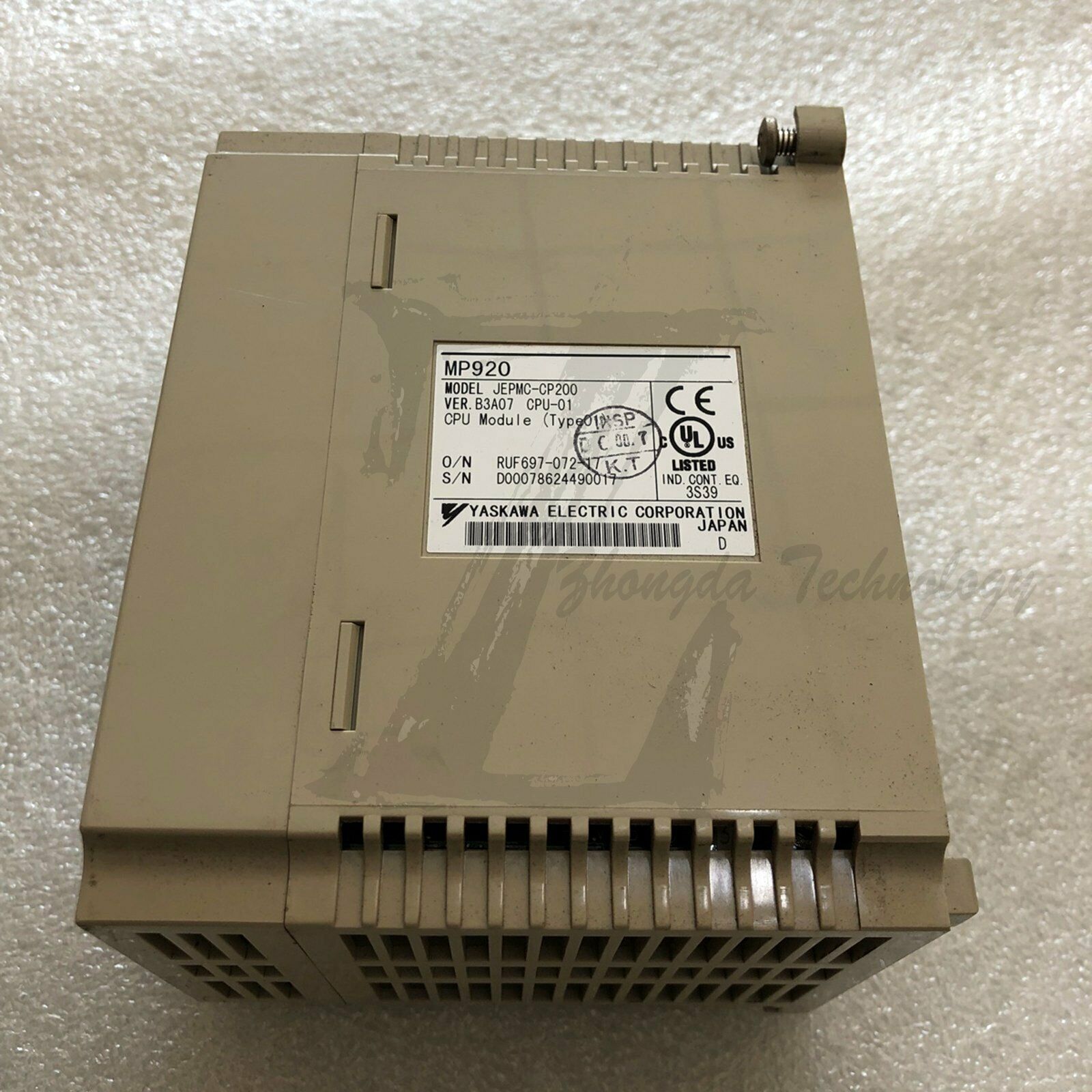 1PC Used Yaskawa JEPMC-CP200 Controller MP920 CPU-01 Tested In Good Condition - YASKAWA