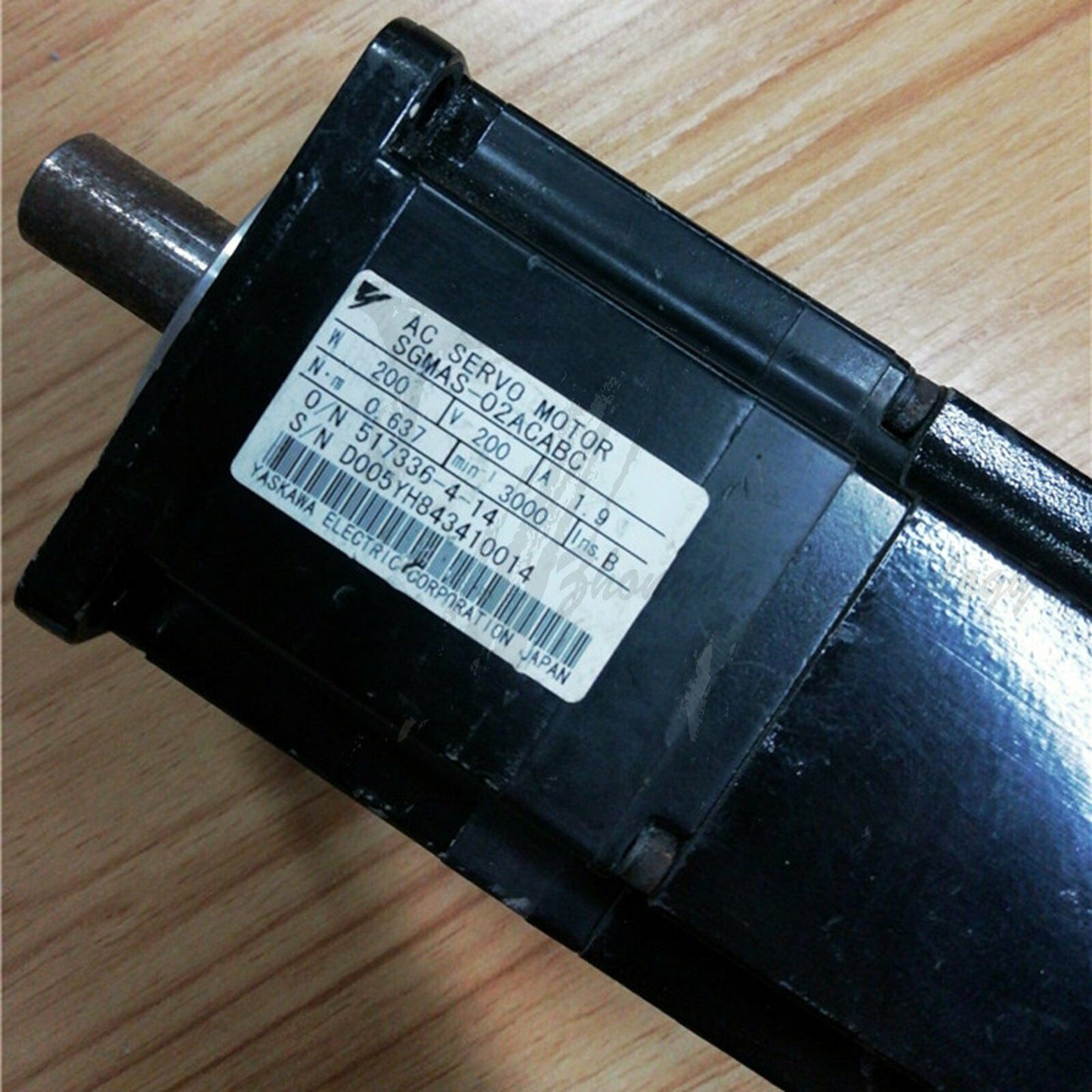 1PC Used Yaskawa Motor SGMAS-02ACABC Tested In Good Condition - YASKAWA