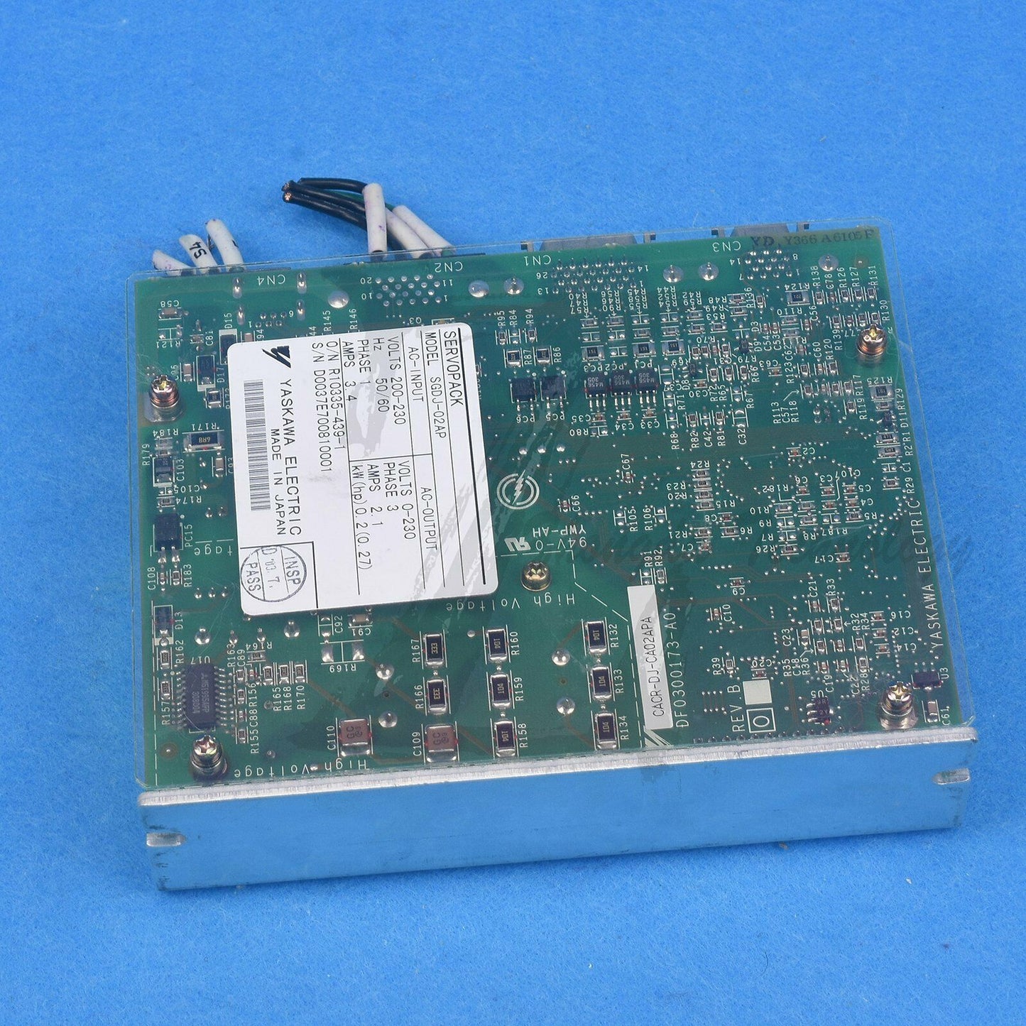 1PC Used Yaskawa Operation panel SGDJ-02AP Tested In Good Condition - YASKAWA