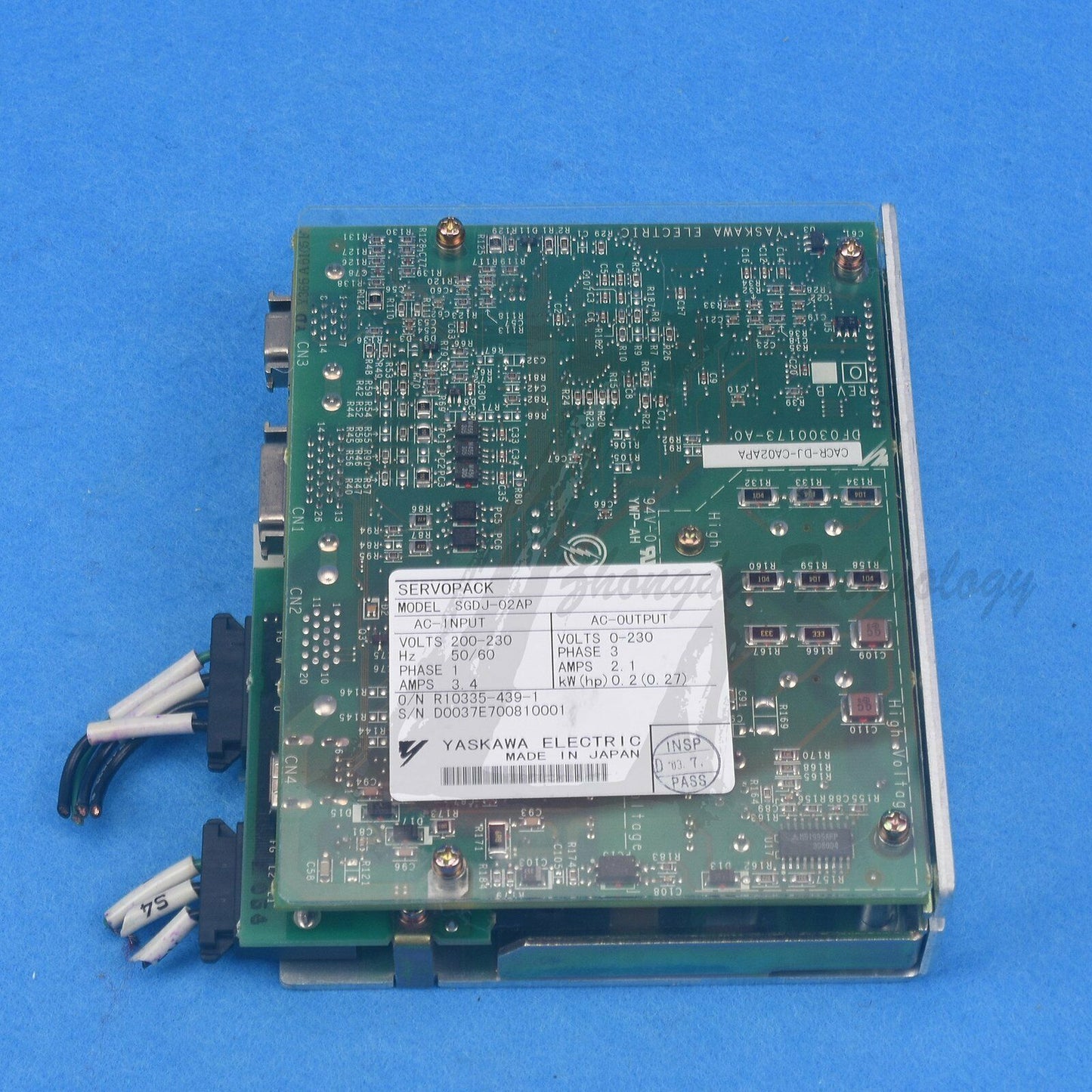 1PC Used Yaskawa Operation panel SGDJ-02AP Tested In Good Condition - YASKAWA