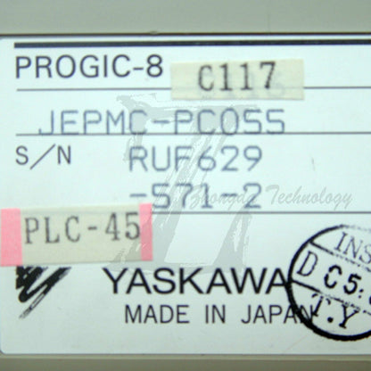 1PC Used Yaskawa PLC PROGIC-8 JEPMC-PC055 Tested In Good Condition - YASKAWA