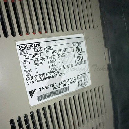 1PC Used Yaskawa SERVO DRIVE SGDB-10ADG SGDB10ADG Tested In Good Condition - YASKAWA