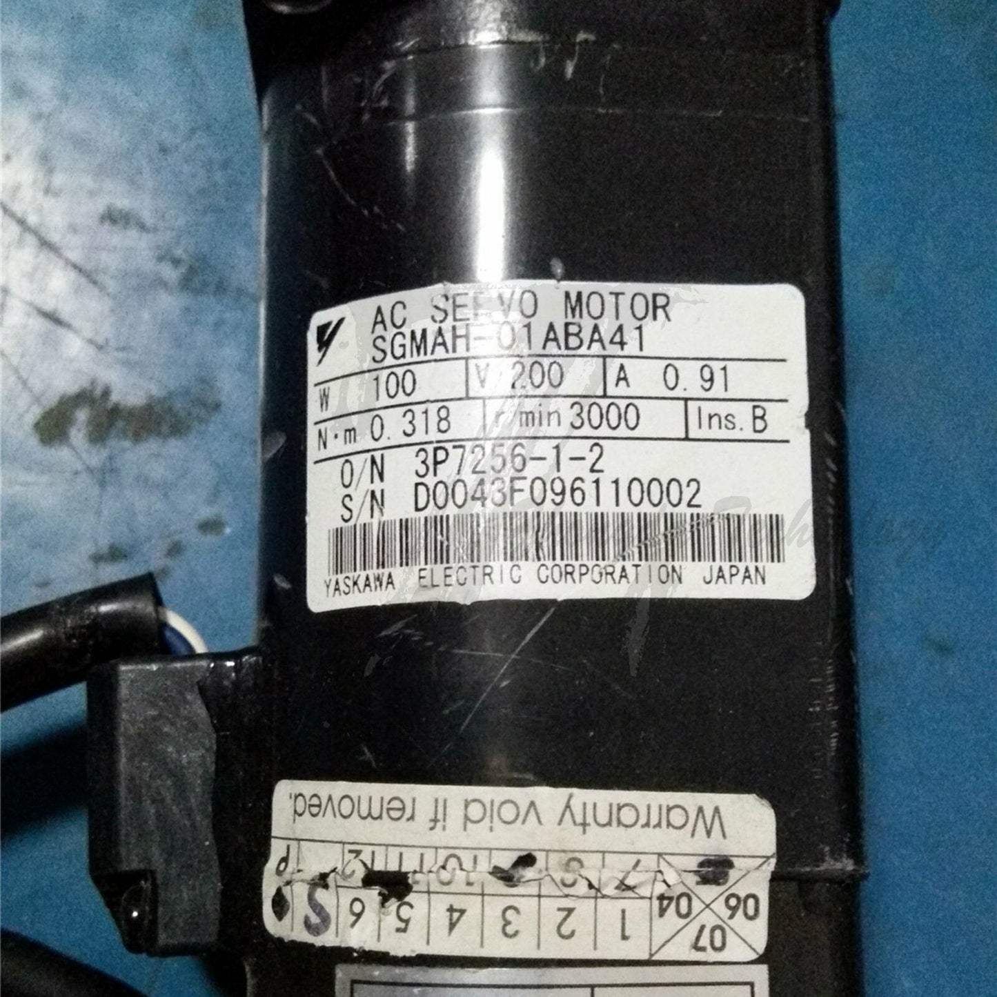 1PC Used Yaskawa SGMAH-01ABA41 Tested In Good Condition - YASKAWA