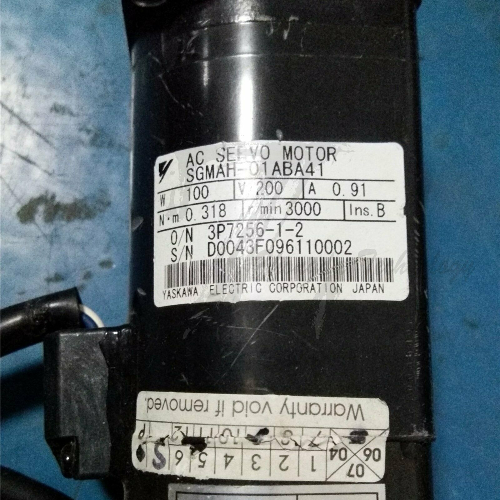 1PC Used Yaskawa SGMAH-01ABA41 Tested In Good Condition - YASKAWA