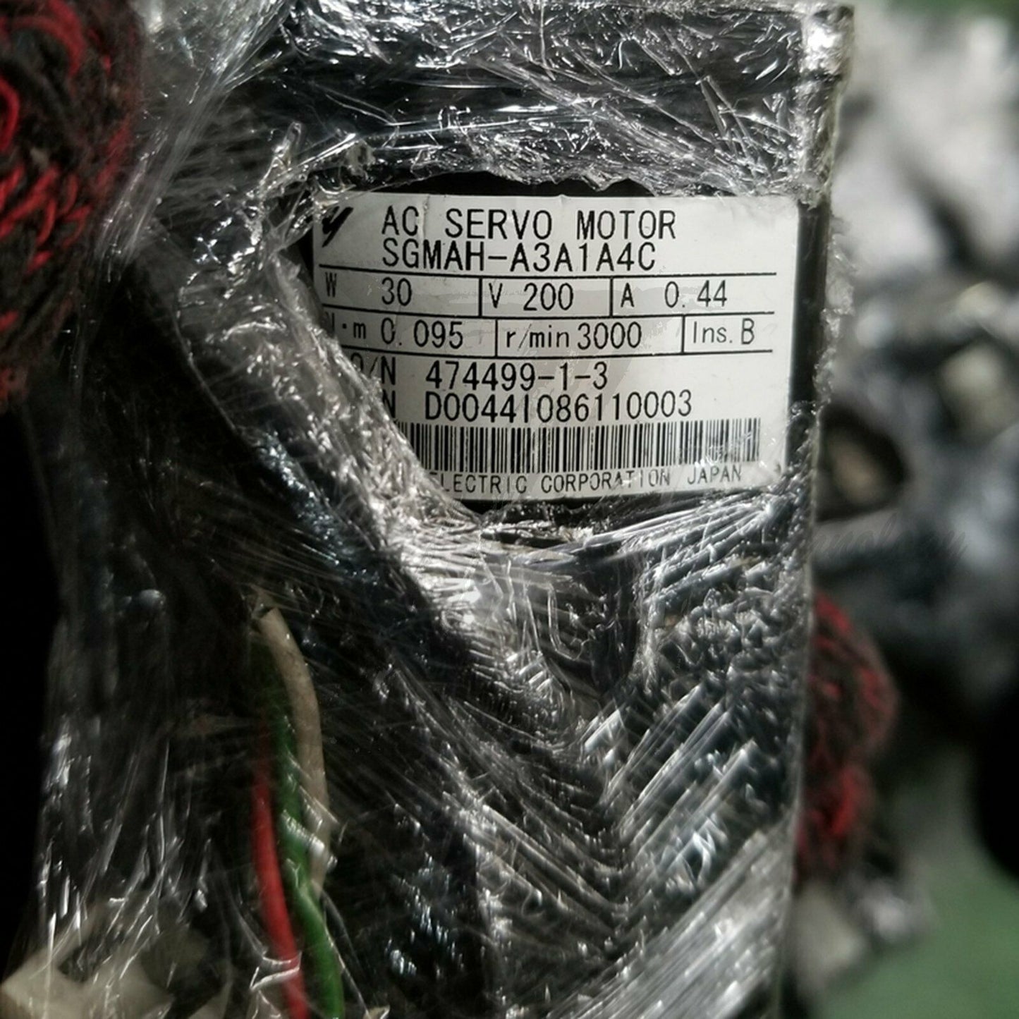 1PC Used Yaskawa SGMAH-A3A1A4C Tested In Good Condition - YASKAWA