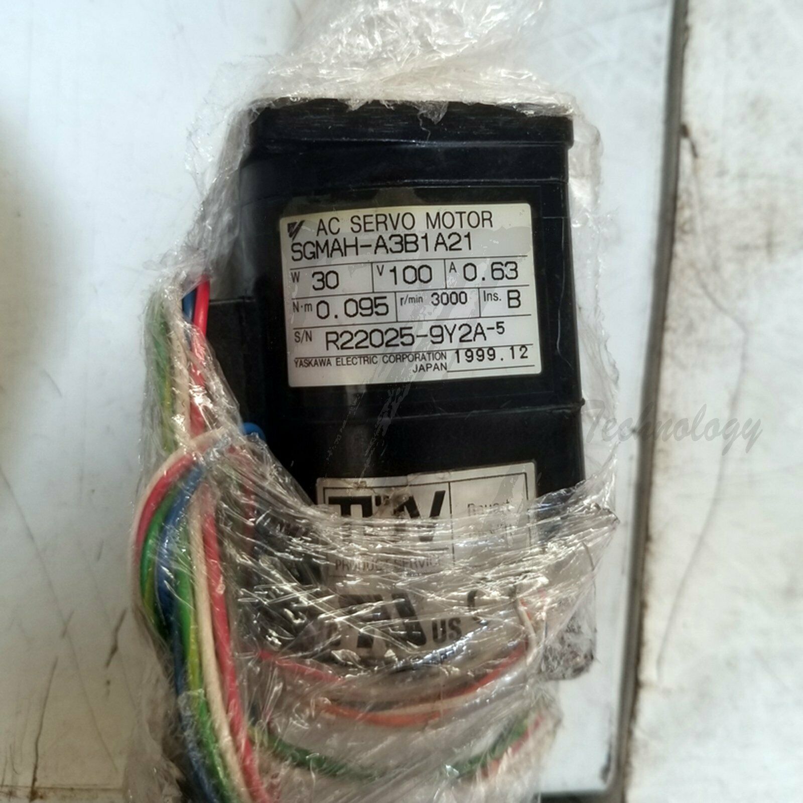 1PC Used Yaskawa SGMAH-A3B1A21 Tested In Good Condition - YASKAWA