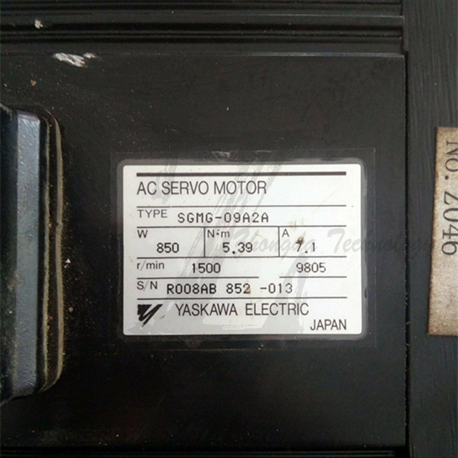 1PC Used Yaskawa SGMG-09A2A PLC SGMG09A2A Tested In Good Condition - YASKAWA