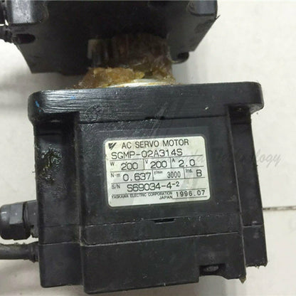 1PC Used Yaskawa SGMP-02A314S Tested In Good Condition - YASKAWA