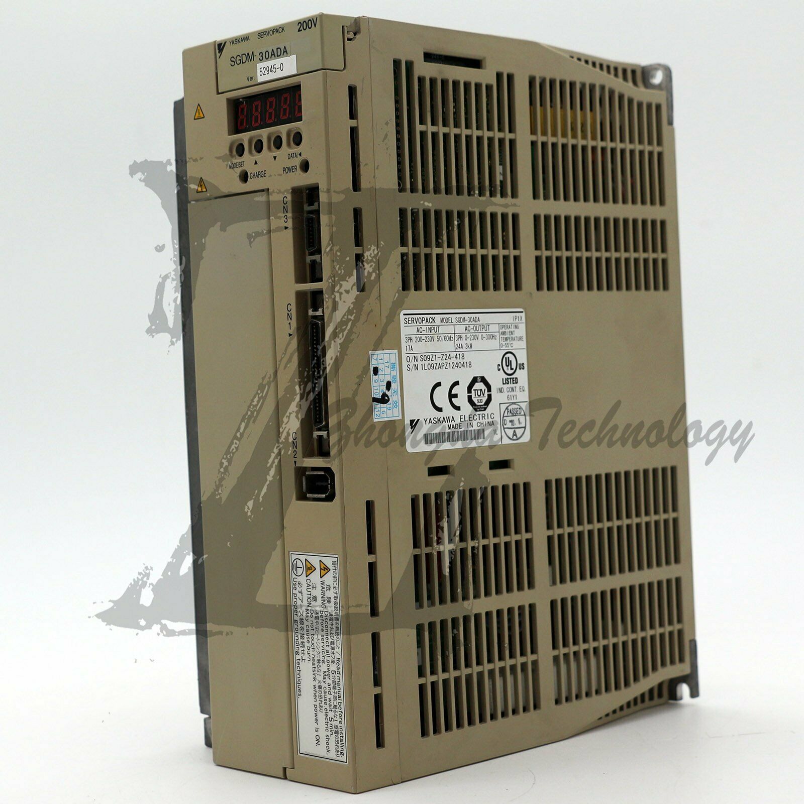 1PC Used Yaskawa Servo Drives SGDM-30ADA-V - YASKAWA