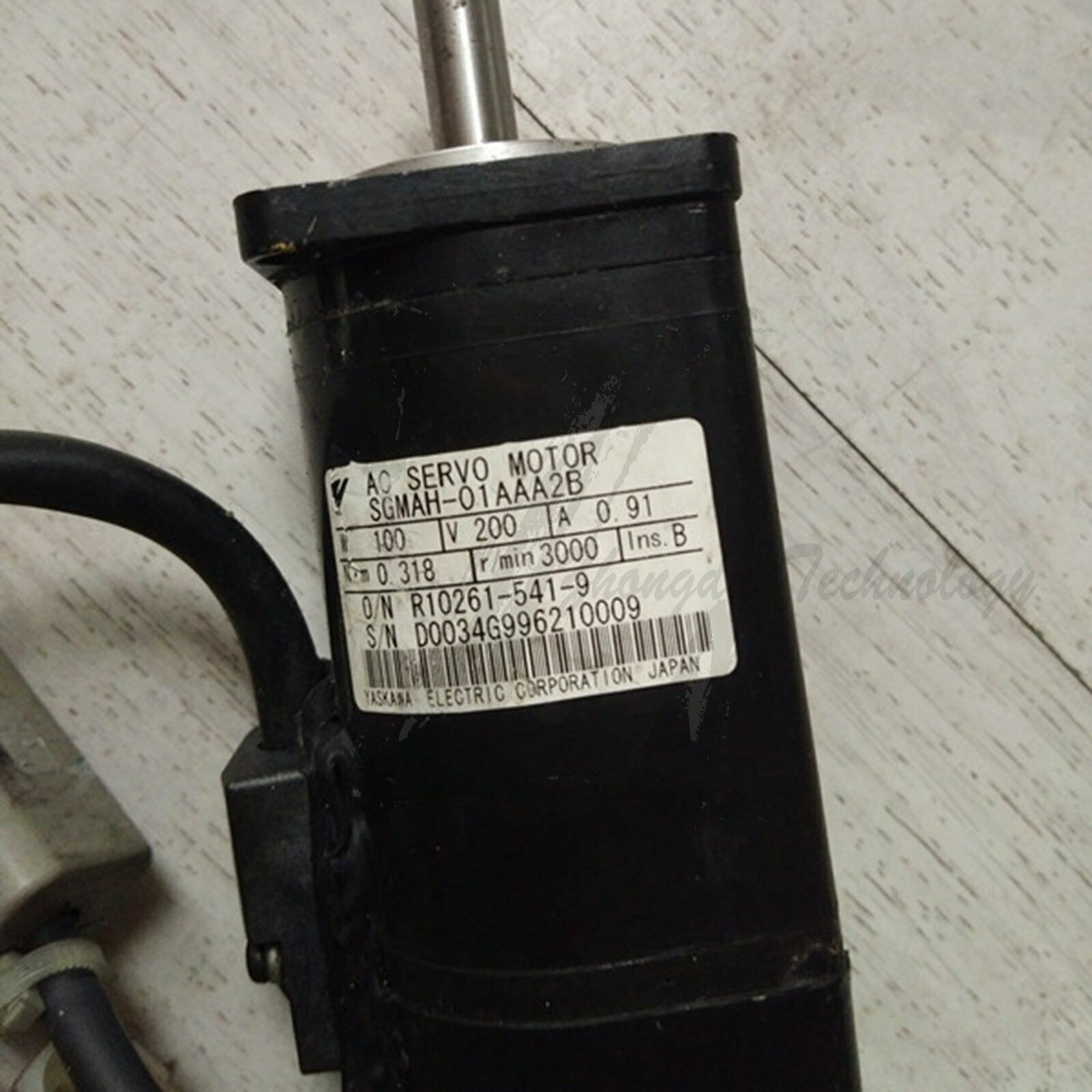 1PC Used Yaskawa Servo Motor SGMAH-01AAA2B SGMAH01AAA2B Tested Good - YASKAWA