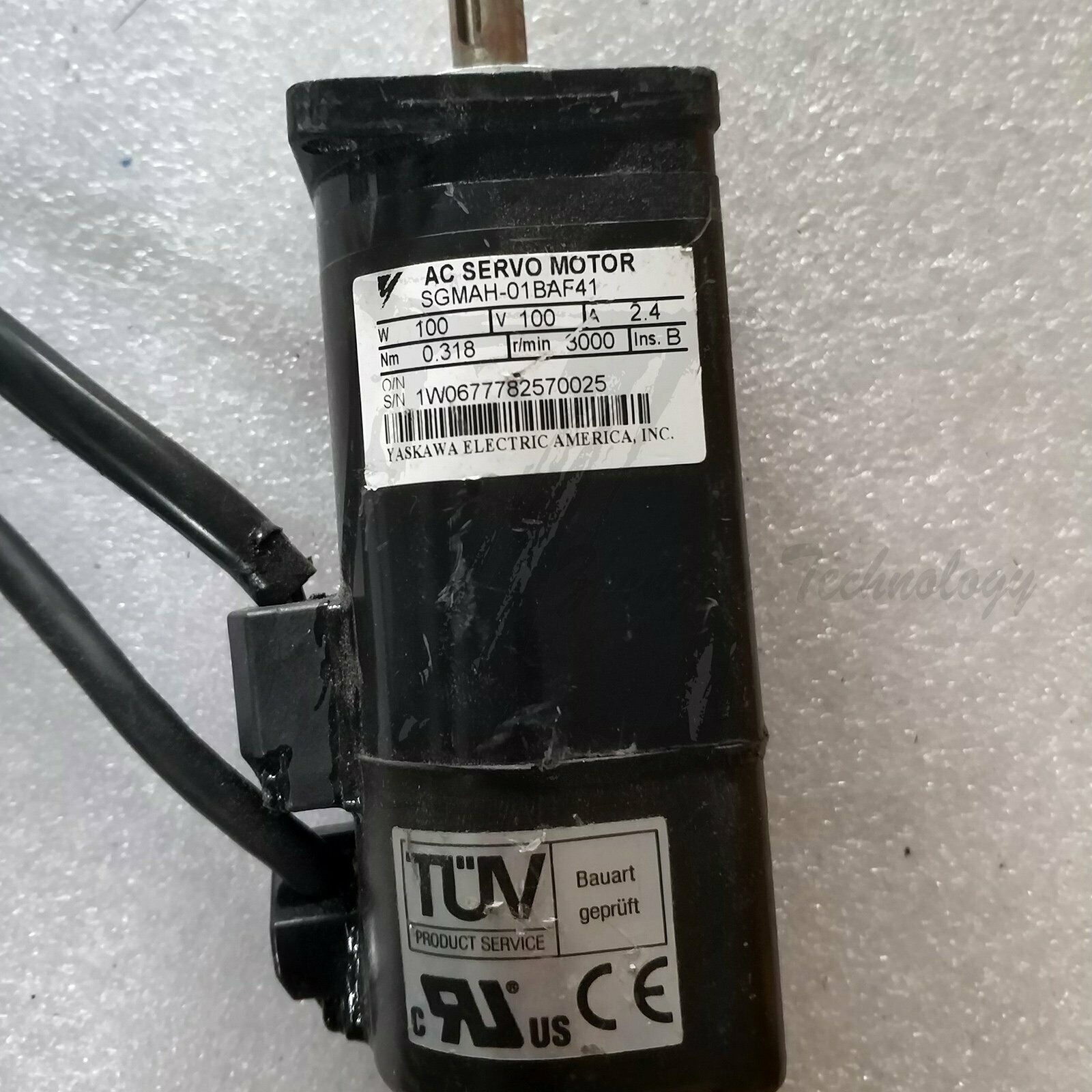 1PC Used Yaskawa Servo Motor SGMAH-01BAF41 Tested In Good Condition - YASKAWA