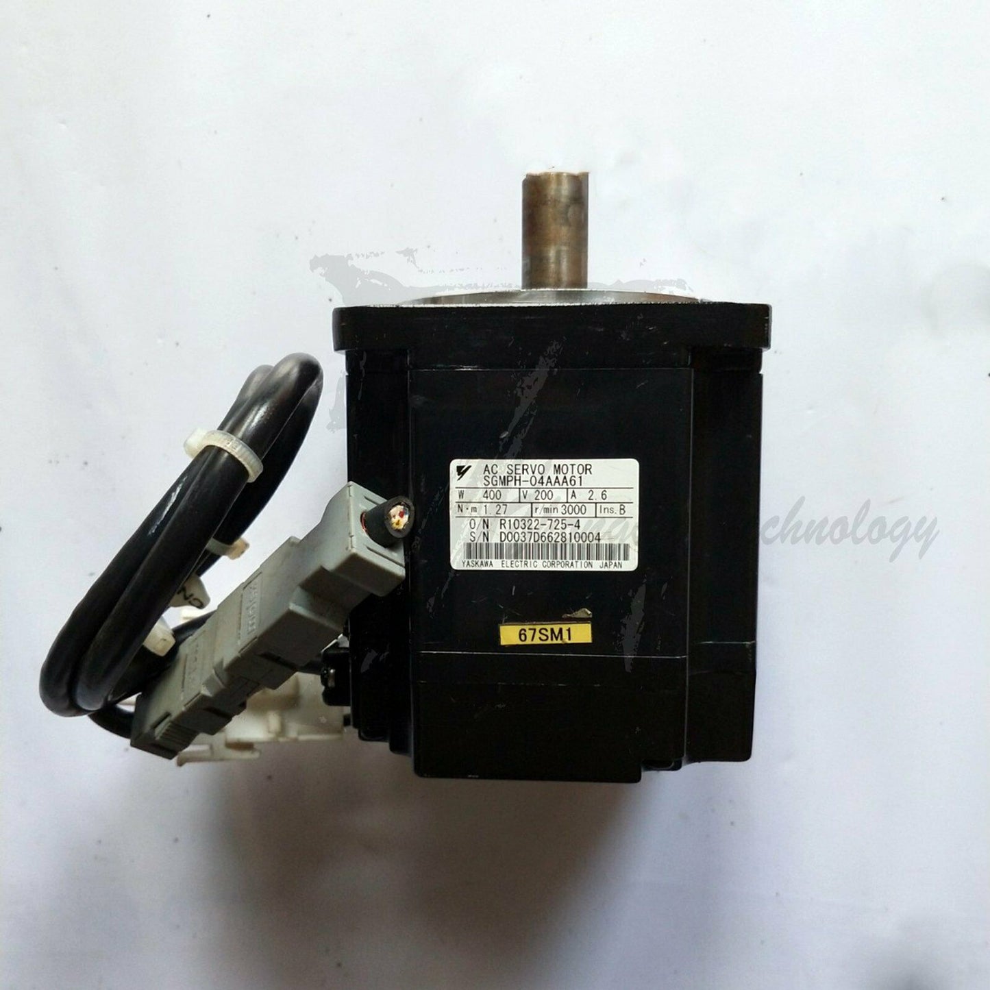 1PC Used Yaskawa ac servo motor SGMPH-04AAA61 Tested In Good Condition - YASKAWA