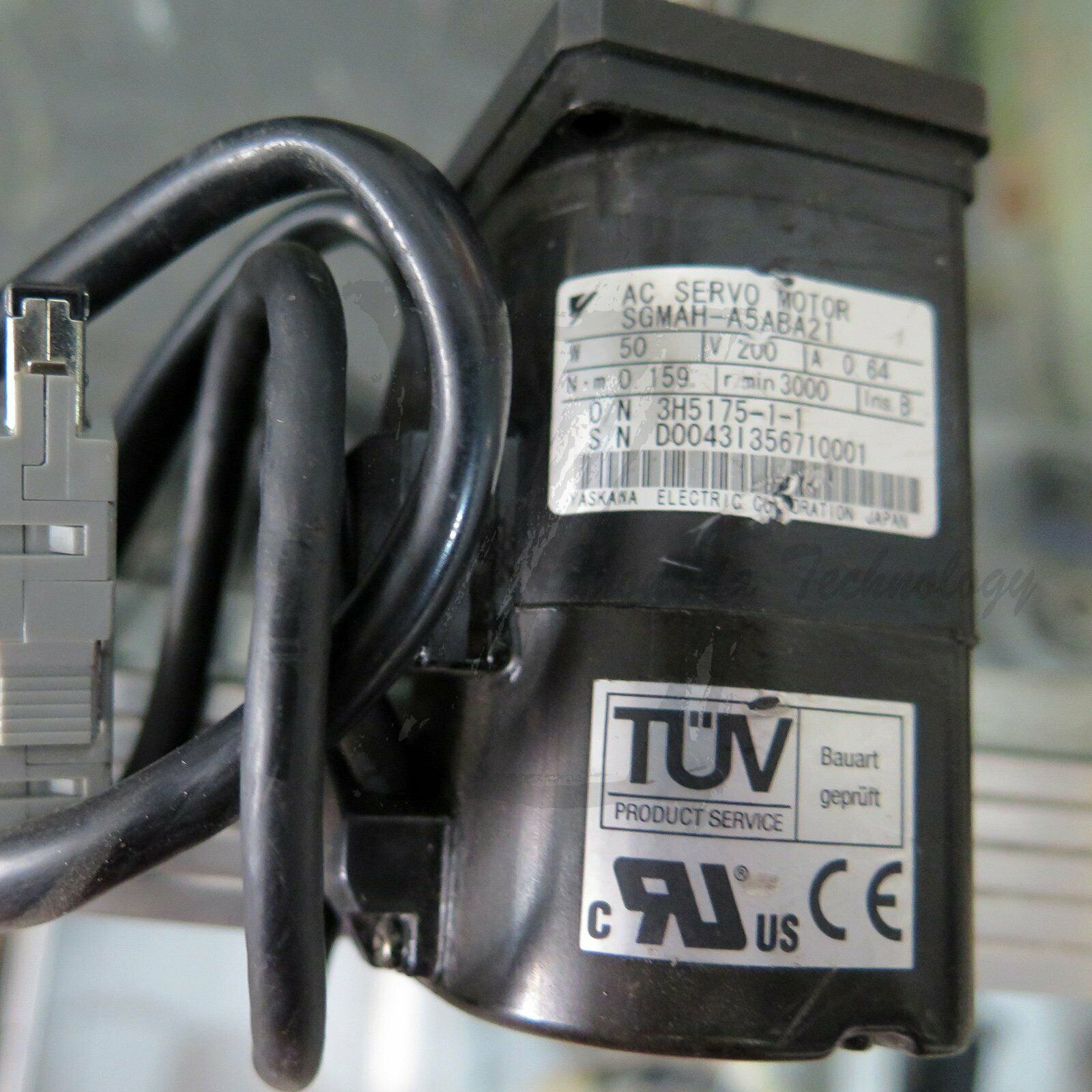 1PC Used Yaskawa servo SGMAH-A5ABA21 Tested In Good Condition - YASKAWA