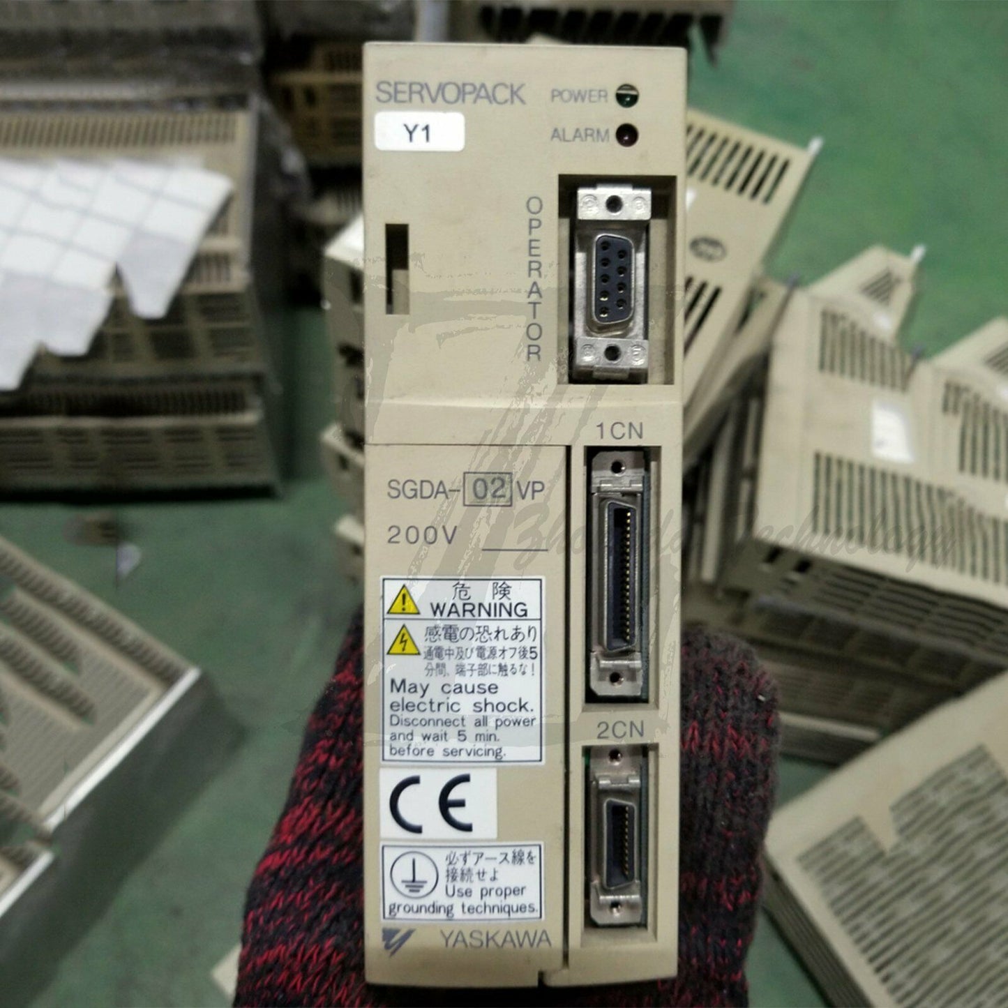 1PC Used Yaskawa servo drive SGDA-02VP Tested In Good Condition - YASKAWA