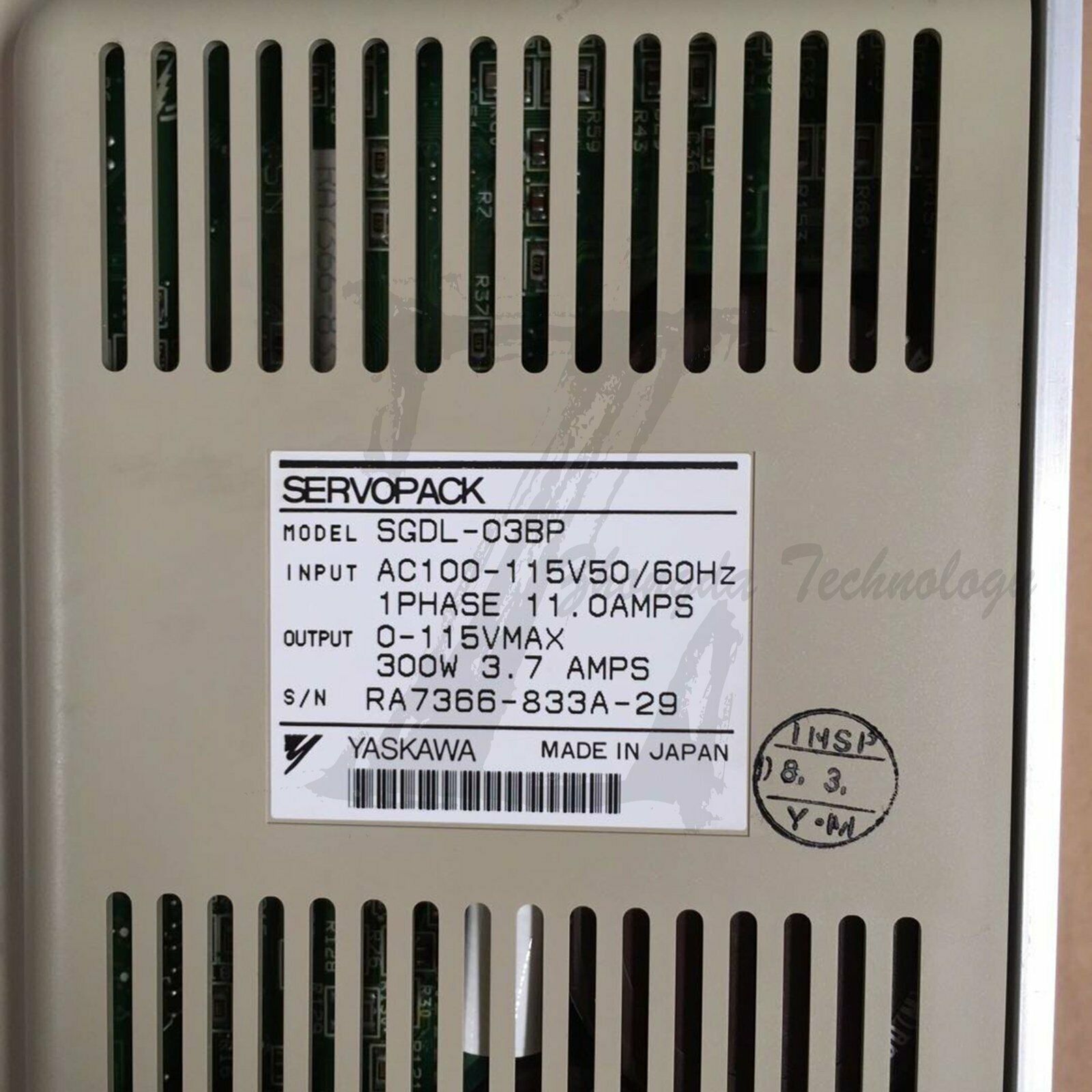 1PC Used Yaskawa servo drive SGDL-03BP Tested In Good Condition - YASKAWA