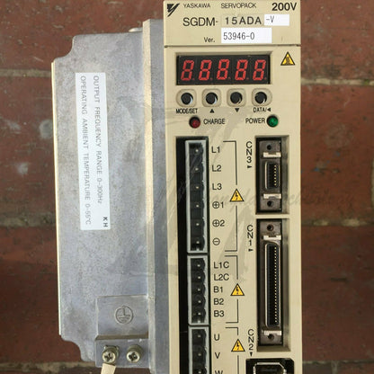 1PC Used Yaskawa servo drive SGDM-15ADA-V Tested In Good Condition - YASKAWA