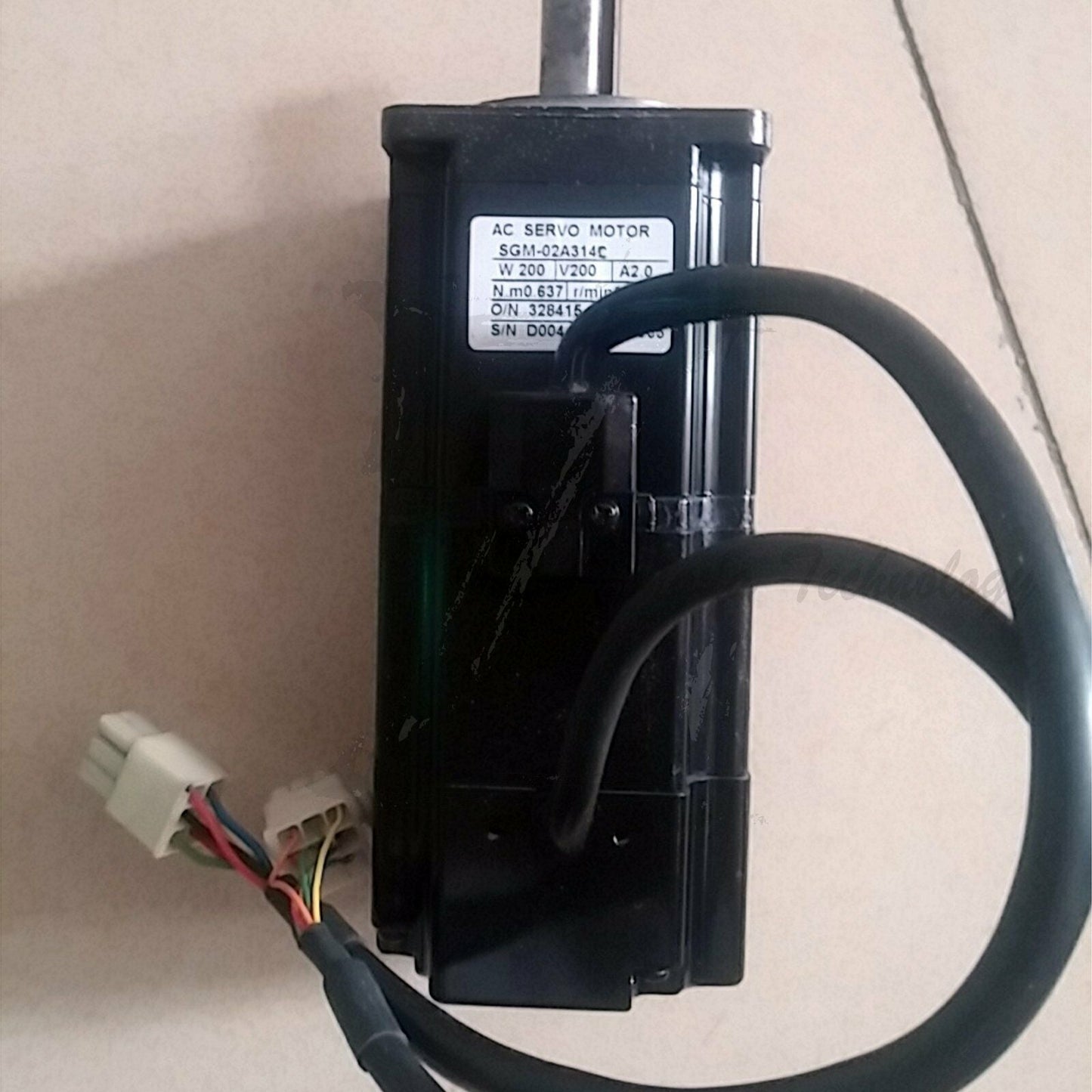 1PC Used Yaskawa servo motor SGM-02A314C Tested In Good Condition - YASKAWA