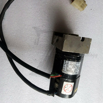 1PC Used Yaskawa servo motor SGM-A5A314 Tested In Good Condition - YASKAWA