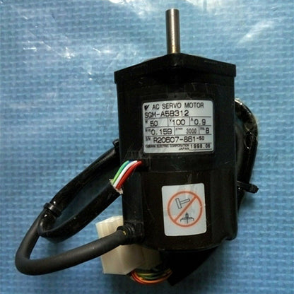 1PC Used Yaskawa servo motor SGM-A5B312 Tested In Good Condition - YASKAWA
