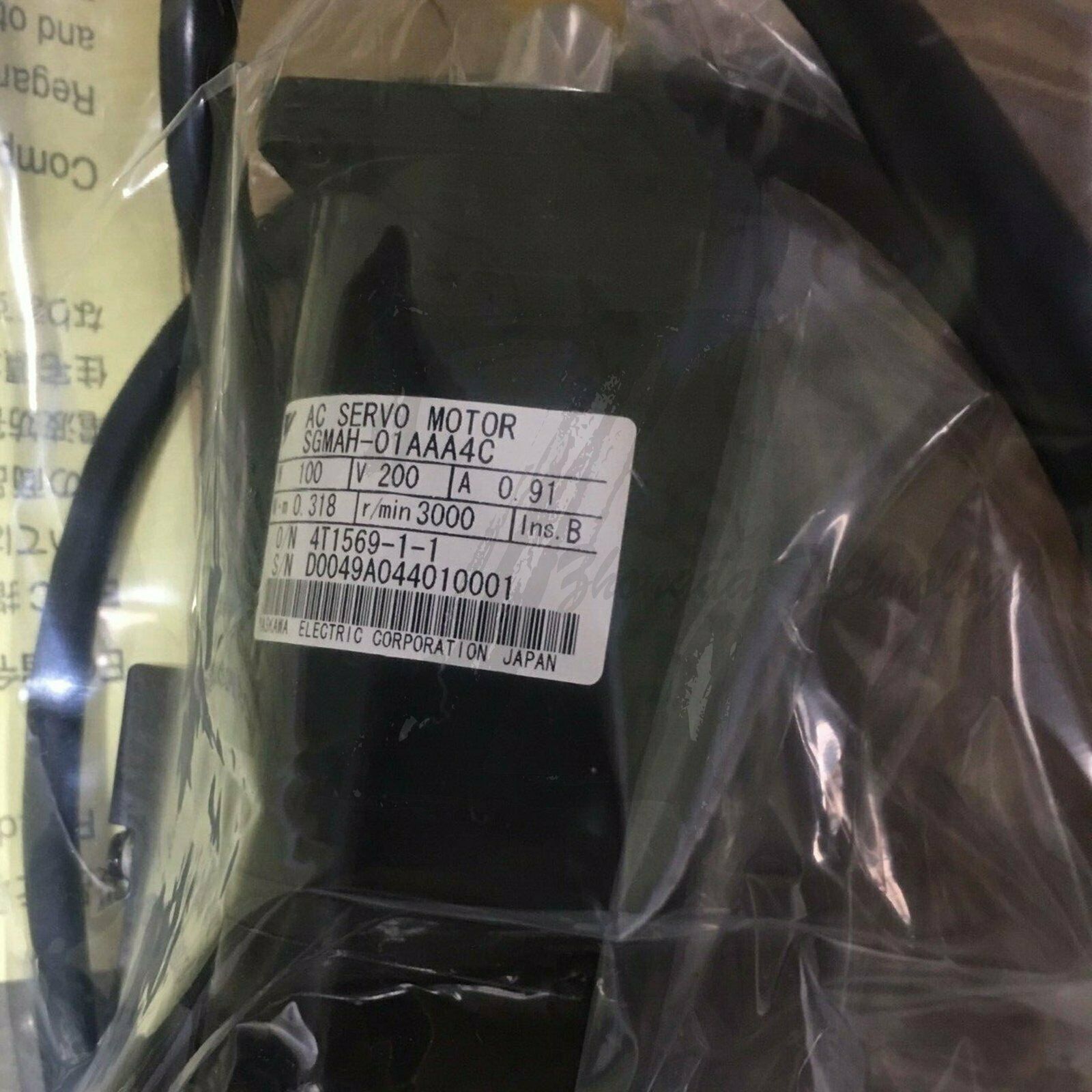 1PC Used Yaskawa servo motor SGMAH-01AAA4C Tested In Good Condition - YASKAWA