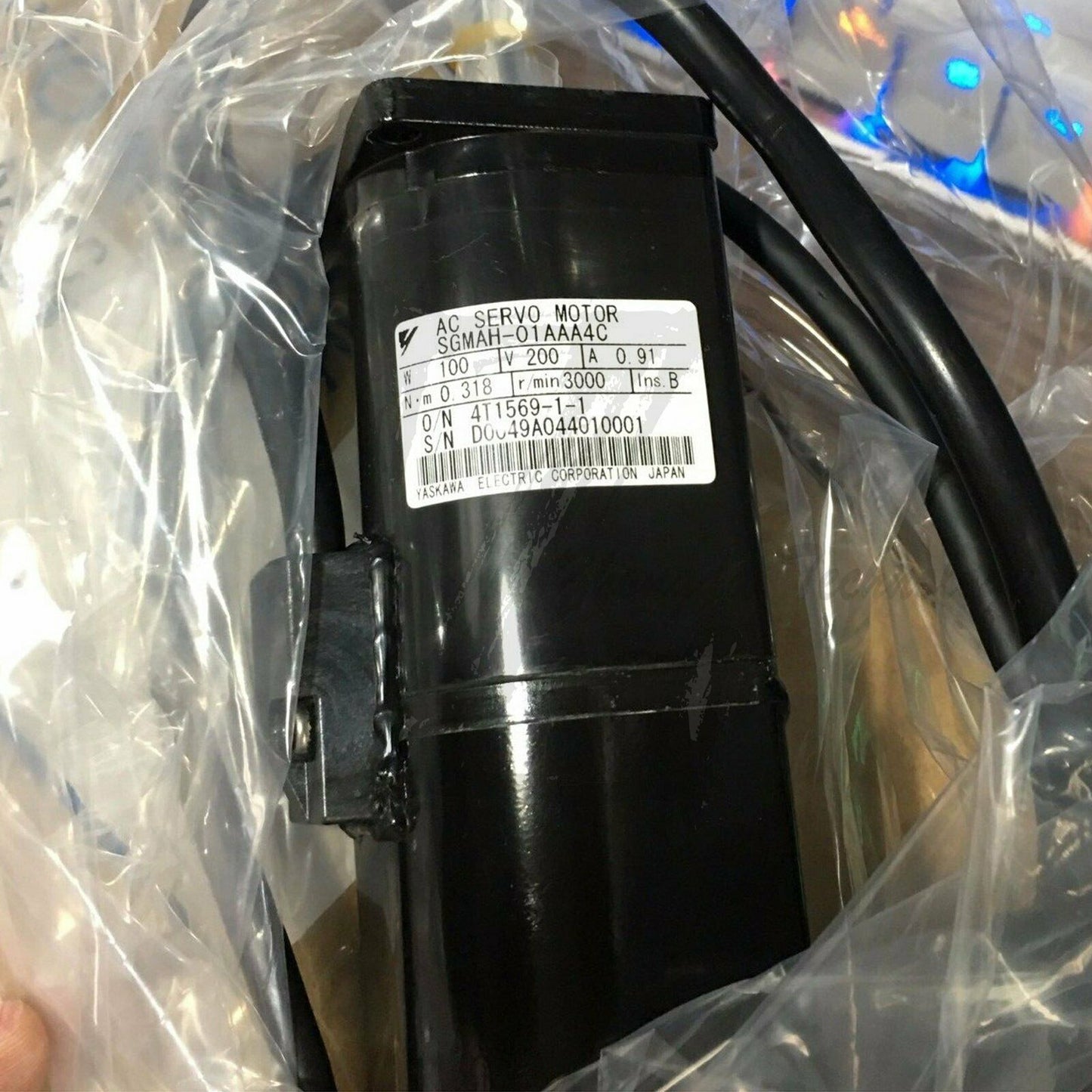 1PC Used Yaskawa servo motor SGMAH-01AAA4C Tested In Good Condition - YASKAWA