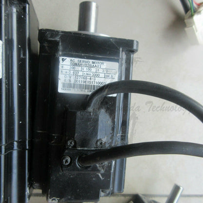 1PC Used Yaskawa servo motor SGMAH-02BAA21 Tested In Good Condition - YASKAWA