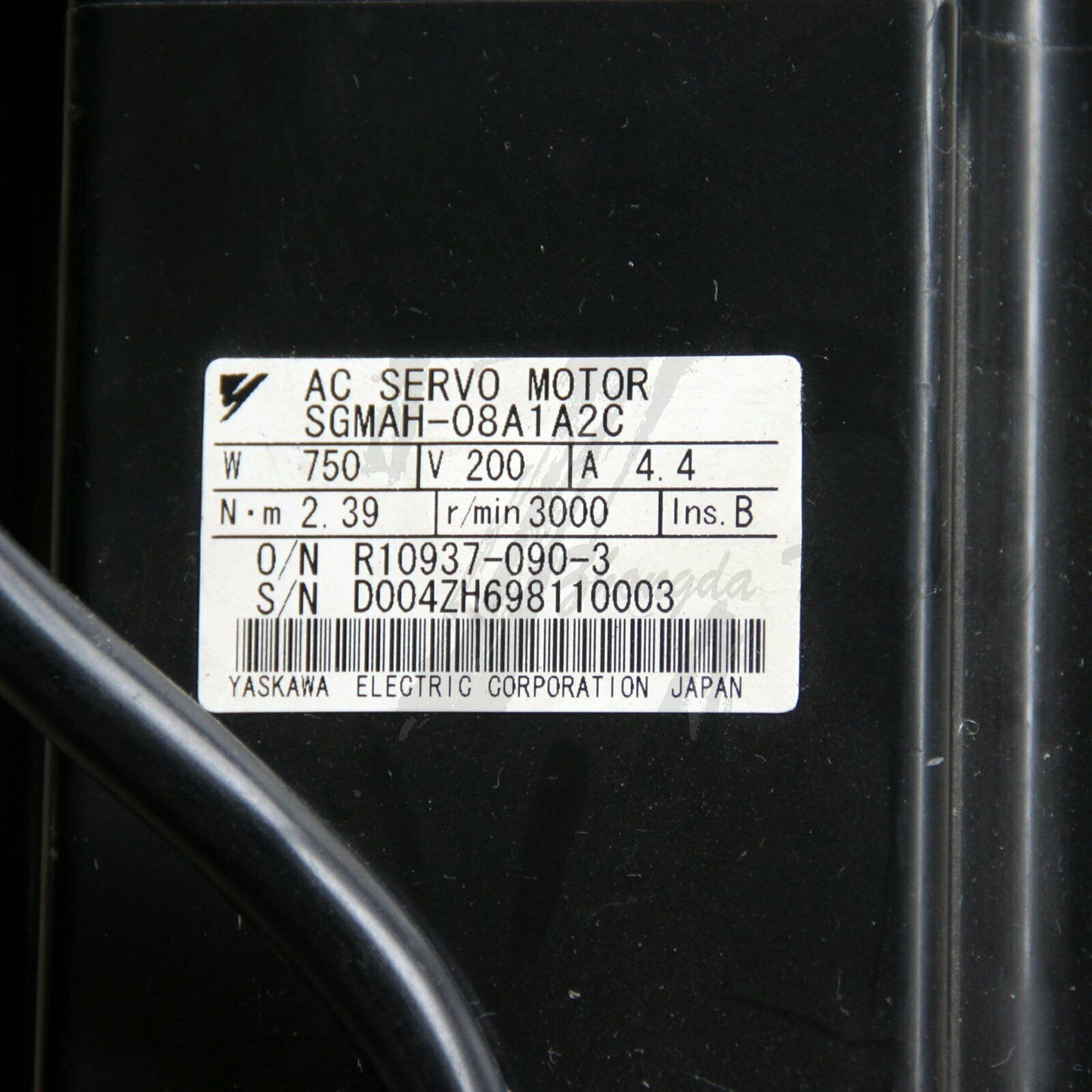 1PC Used Yaskawa servo motor SGMAH-08A1A2C Tested In Good Condition - YASKAWA