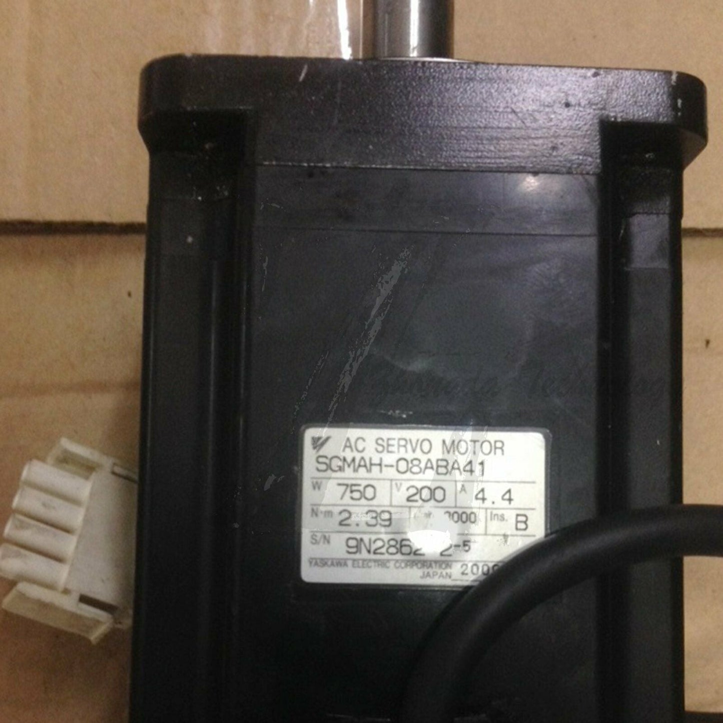 1PC Used Yaskawa servo motor SGMAH-08ABA41 Tested In Good Condition - YASKAWA