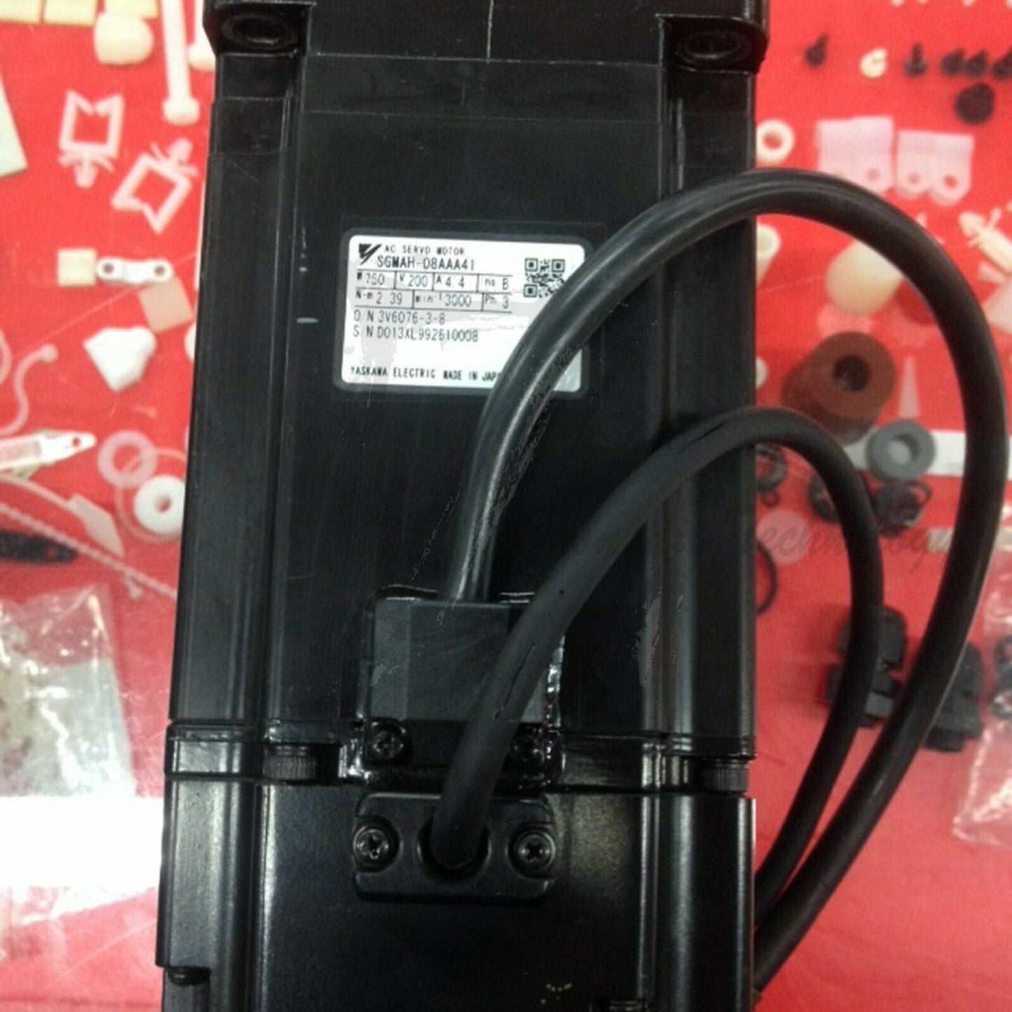 1PC Used Yaskawa servo motor SGMAH-08ABA41 Tested In Good Condition - YASKAWA