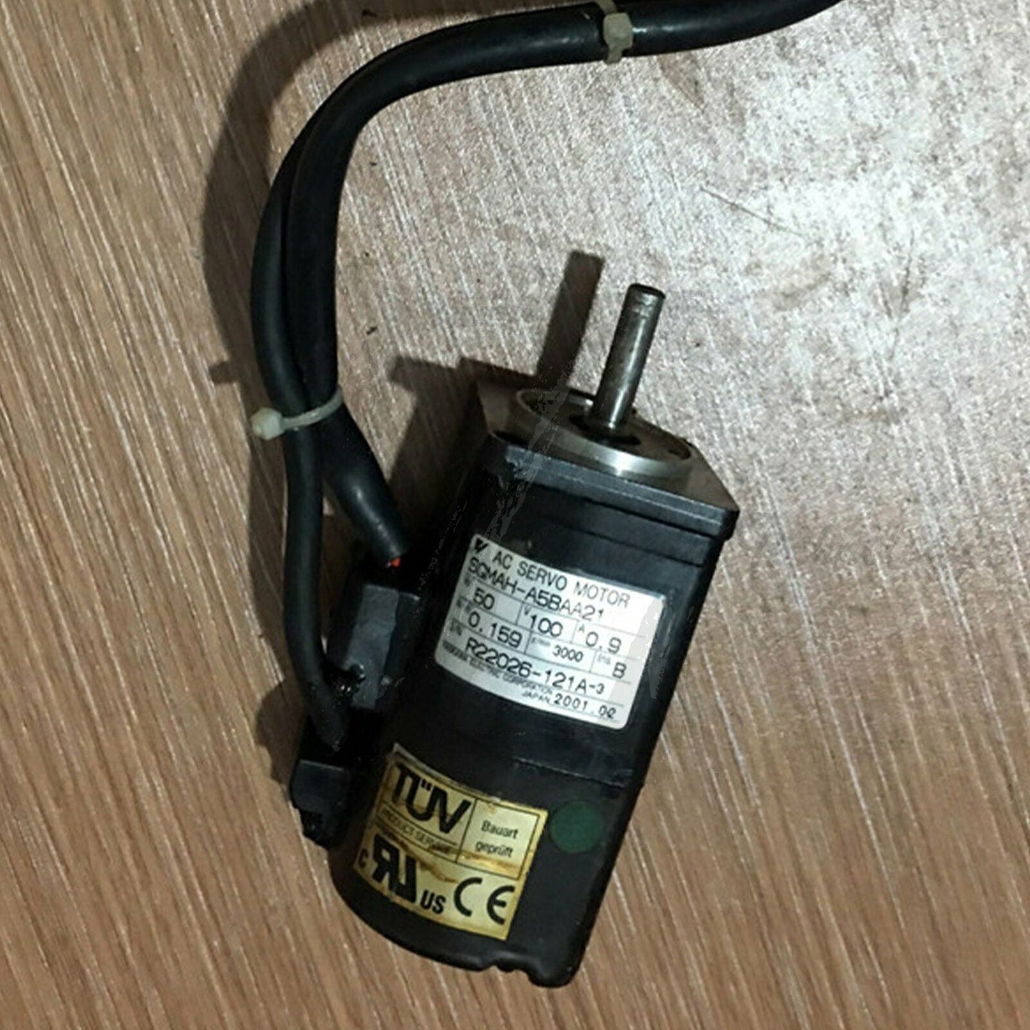 1PC Used Yaskawa servo motor SGMAH-A5BAA21 Tested In Good Condition - YASKAWA