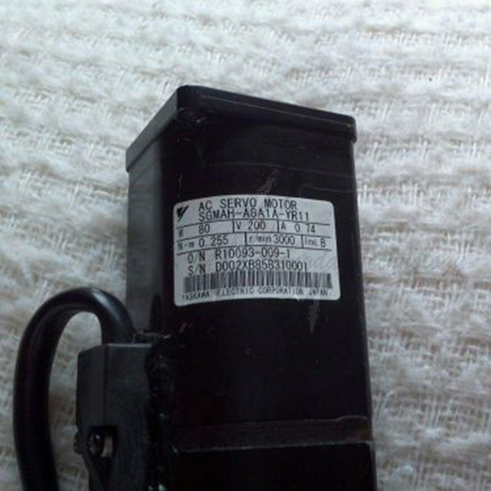 1PC Used Yaskawa servo motor SGMAH-A8A1A-YR11 Tested In Good Condition - YASKAWA