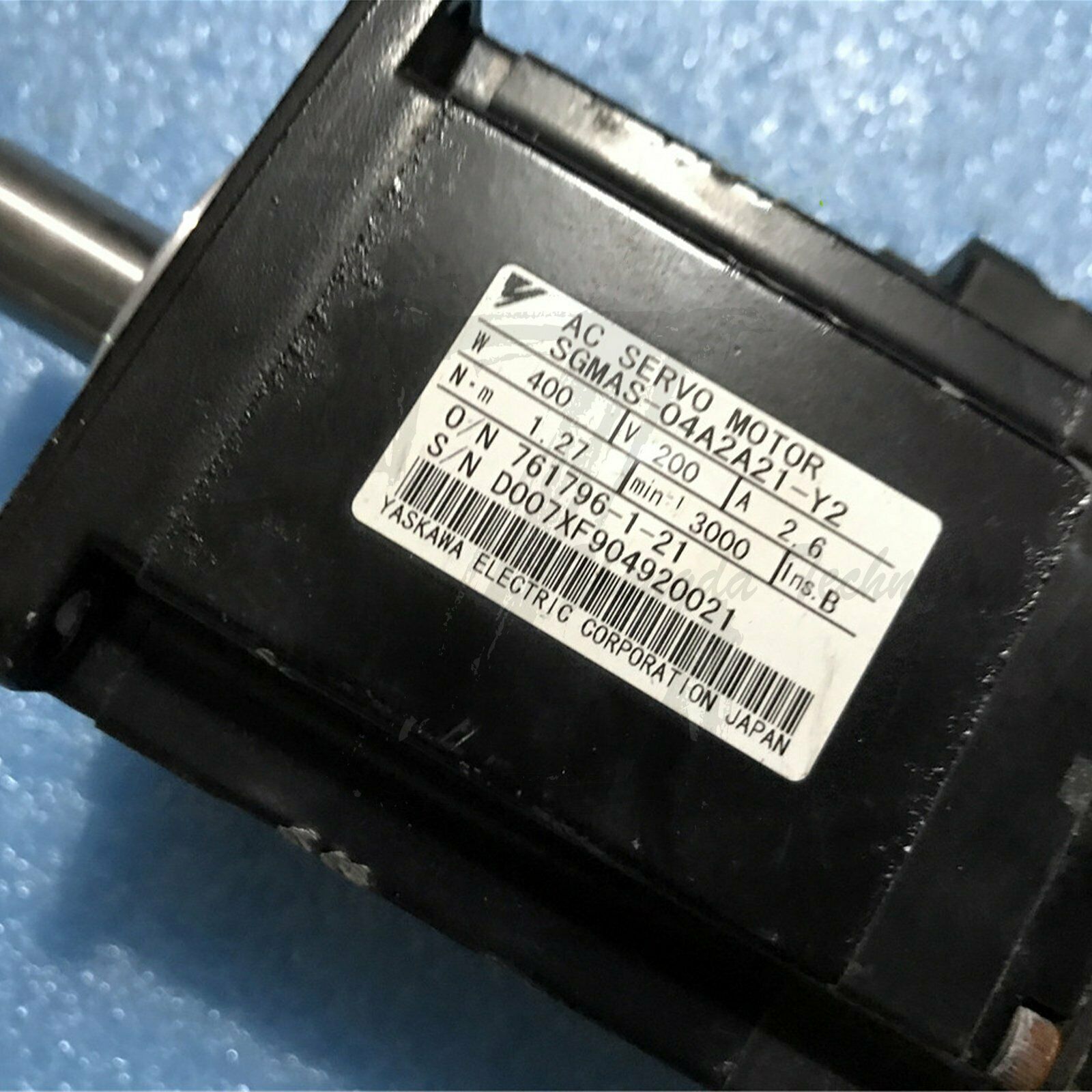 1PC Used Yaskawa servo motor SGMAS-04A2A21-Y2 Tested In Good Condition - YASKAWA