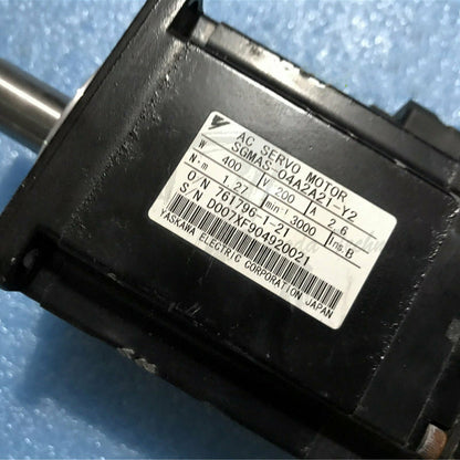 1PC Used Yaskawa servo motor SGMAS-04A2A21-Y2 Tested In Good Condition - YASKAWA