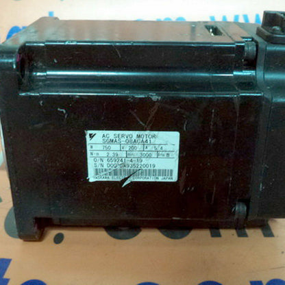1PC Used Yaskawa servo motor SGMAS-08ACA41 Tested In Good Condition - YASKAWA