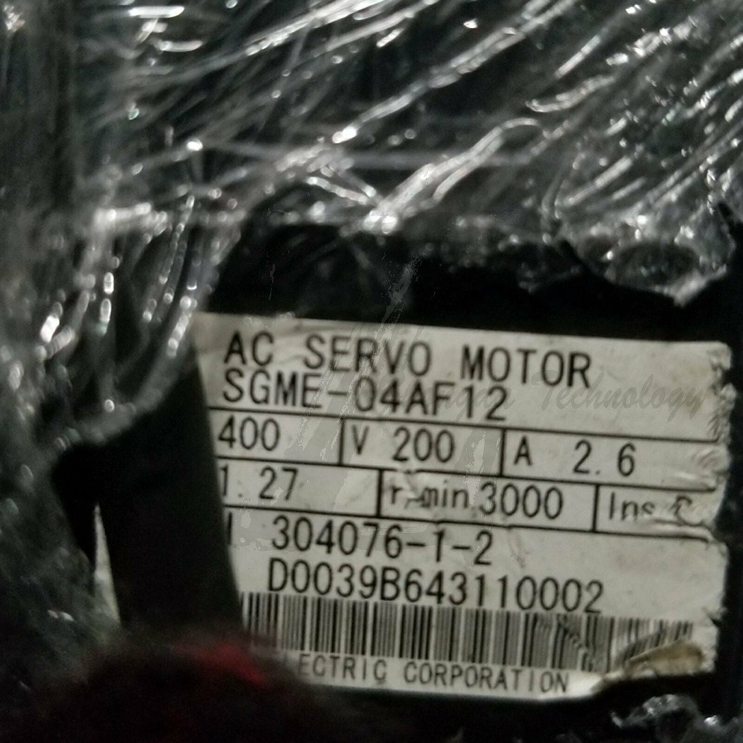 1PC Used Yaskawa servo motor SGME-04AF12 Tested In Good Condition - YASKAWA