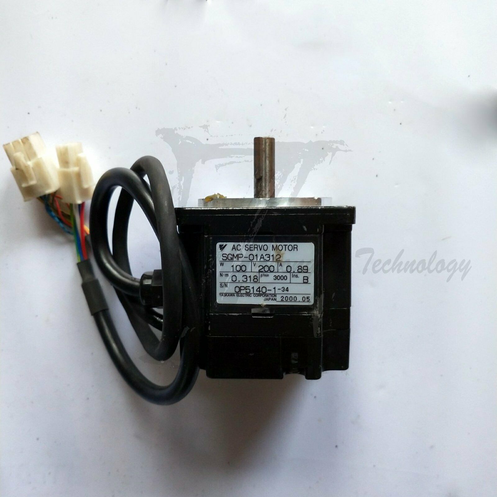 1PC Used Yaskawa servo motor SGMP-01A312 Tested In Good Condition - YASKAWA