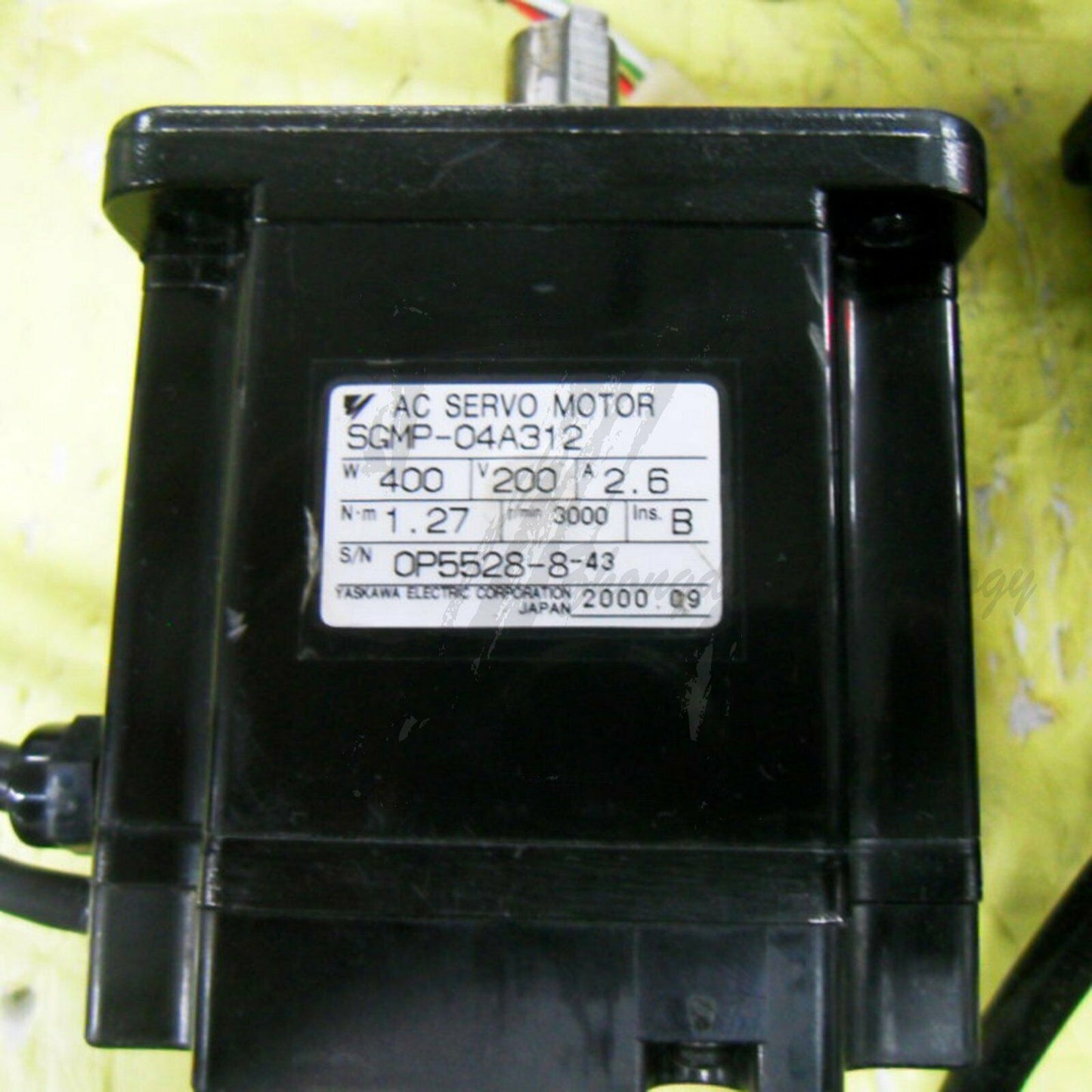1PC Used Yaskawa servo motor SGMP-04A312 Tested In Good Condition - YASKAWA