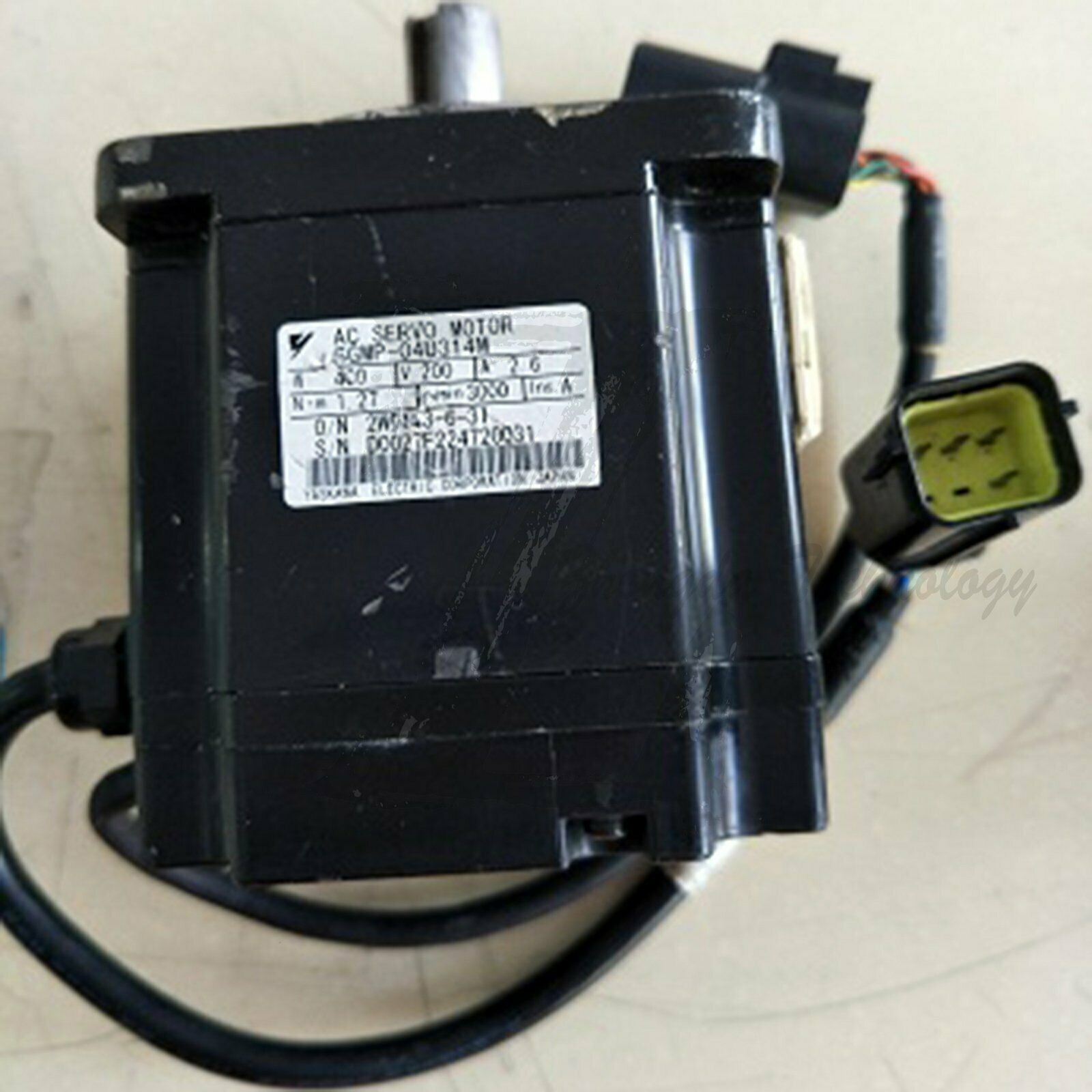 1PC Used Yaskawa servo motor SGMP-04U314M Tested In Good Condition - YASKAWA