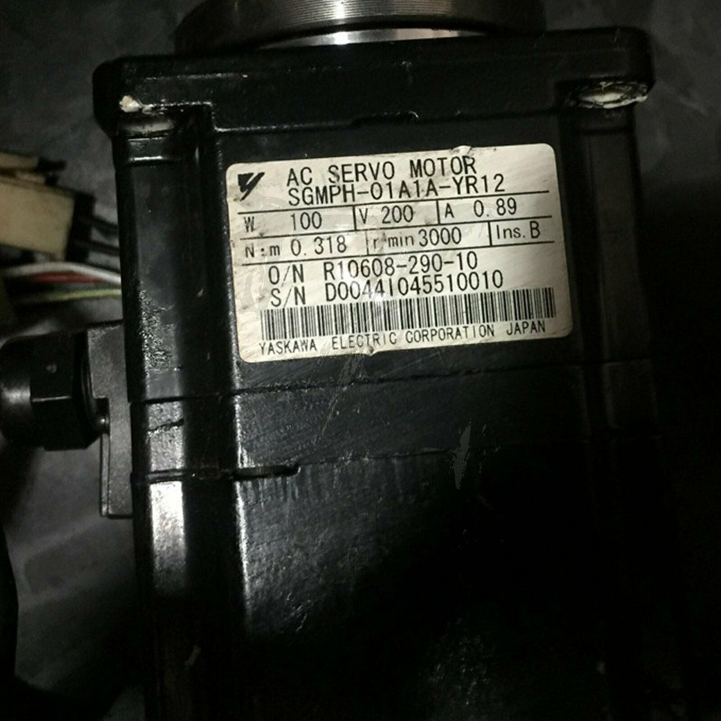 1PC Used Yaskawa servo motor SGMPH-01A1A-YR12 Tested In Good Condition - YASKAWA
