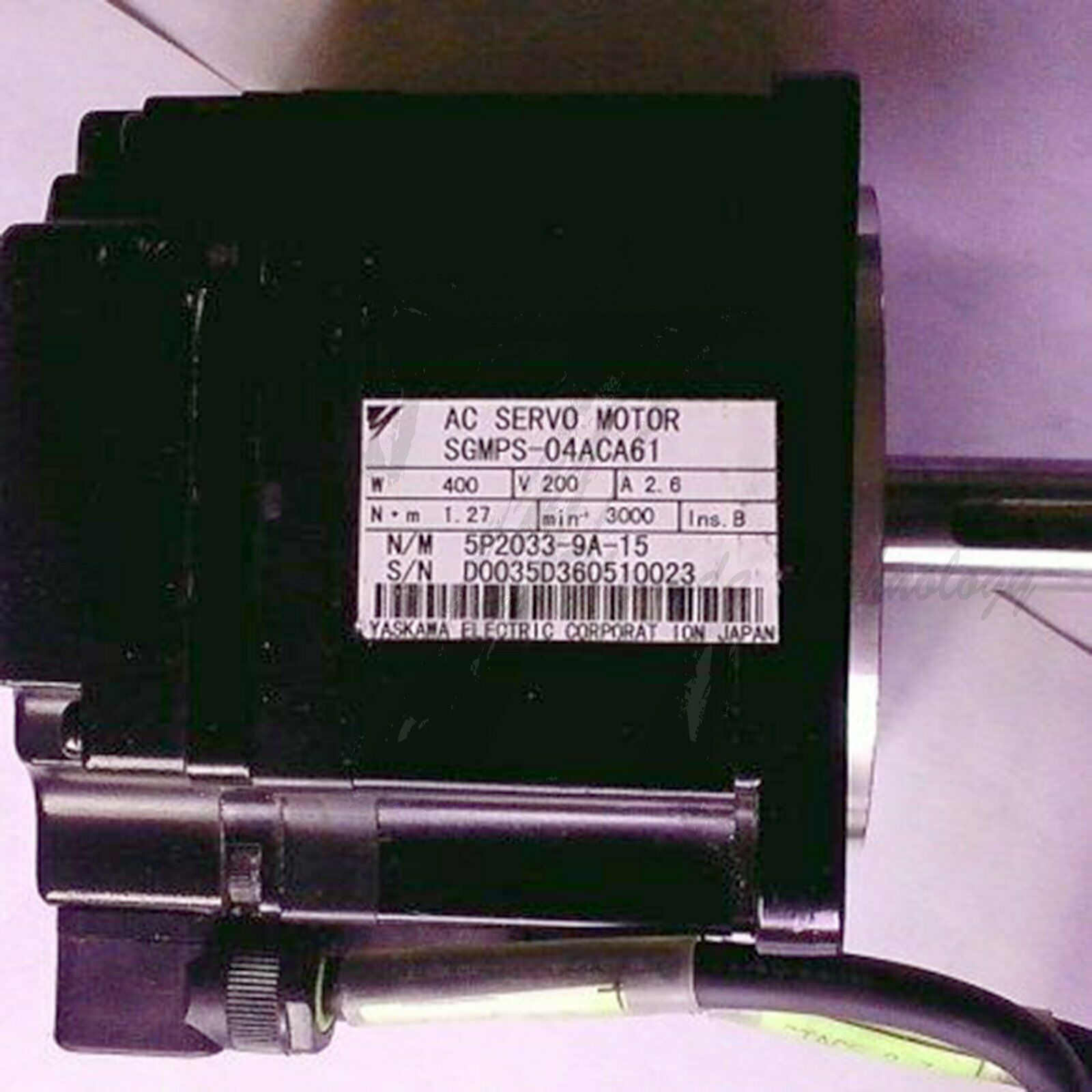 1PC Used Yaskawa servo motor SGMPS-04ACA61 Tested In Good Condition - YASKAWA