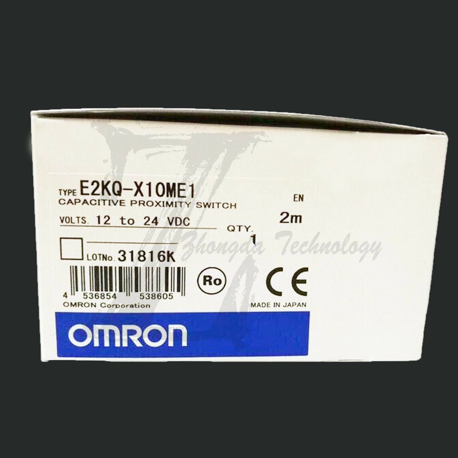 1PC new Omron E2KQ-X10ME1 capacitor proximity switch - OMRON