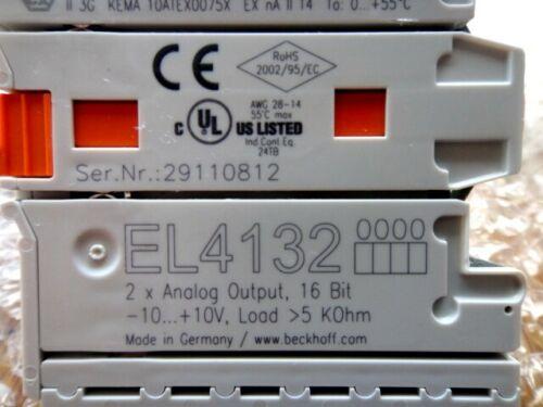 1PCS NEW IN BOX BECKHOFF EL4132 PLC controller terminal module - BECKHOFF