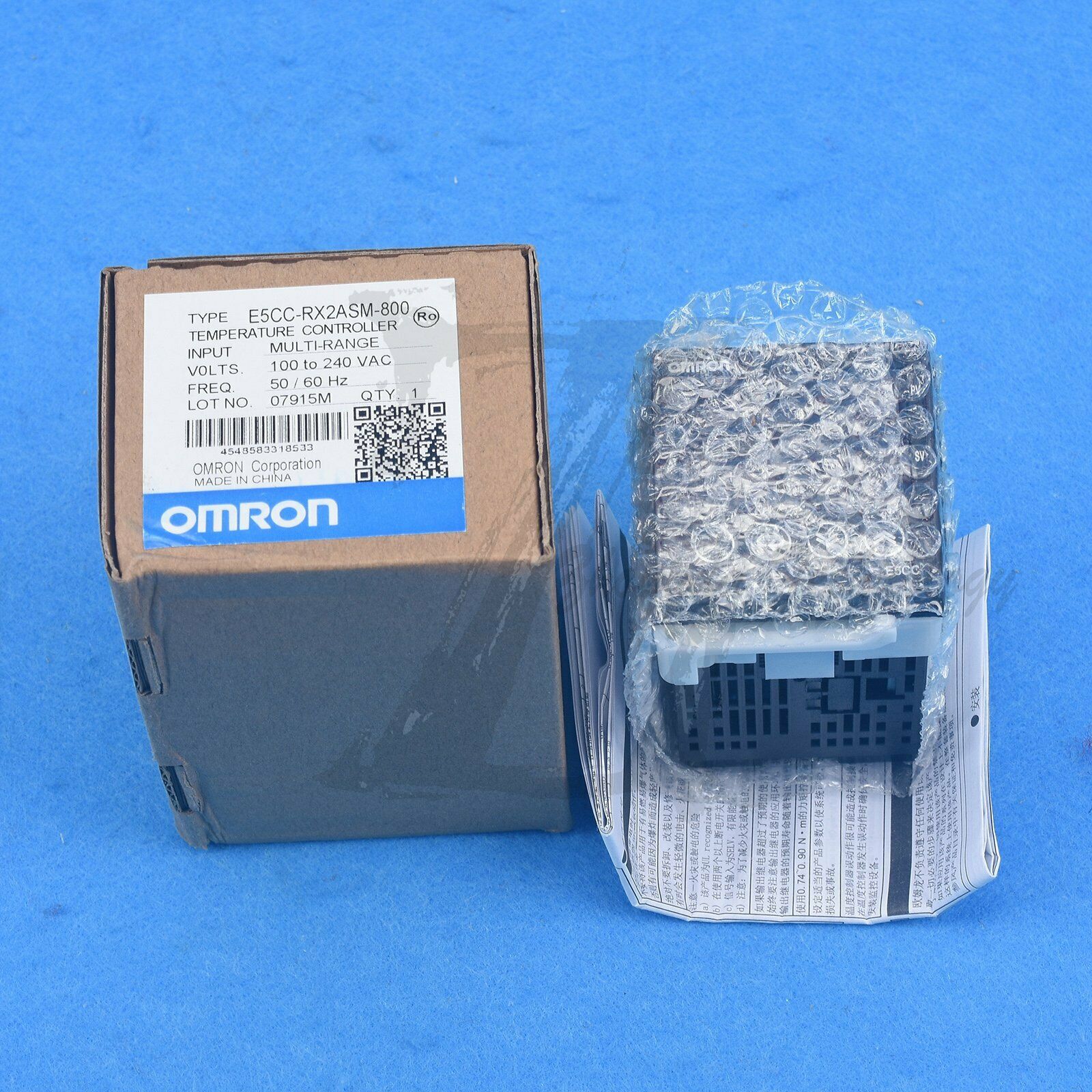 1pcs new in box omron e5cc-rx2asm-800 100-240vac temperature controller - OMRON