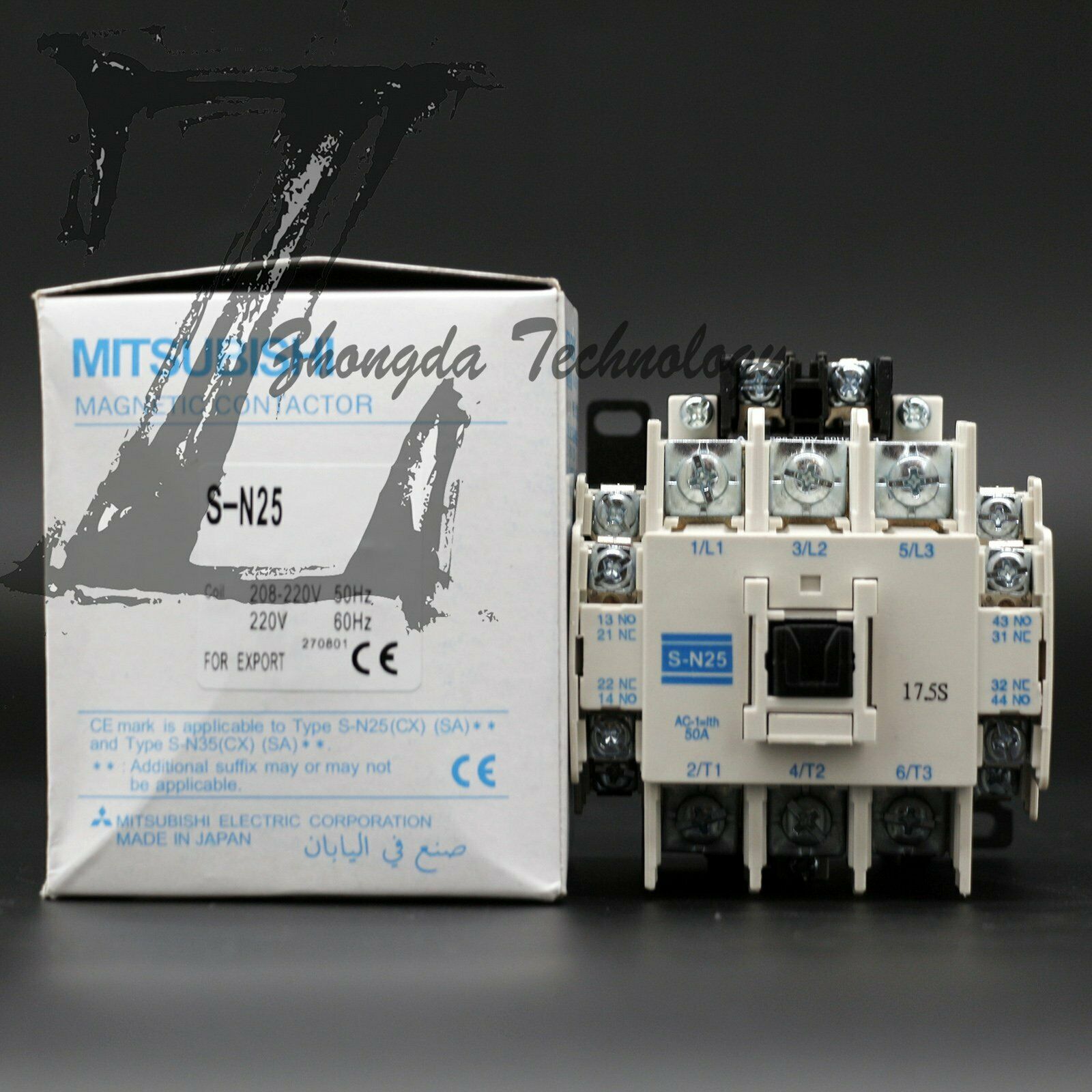 1PCS New IN BOX Mitsubishi Magnetic Contactor S-N25 110VAC - MITSUBISHI