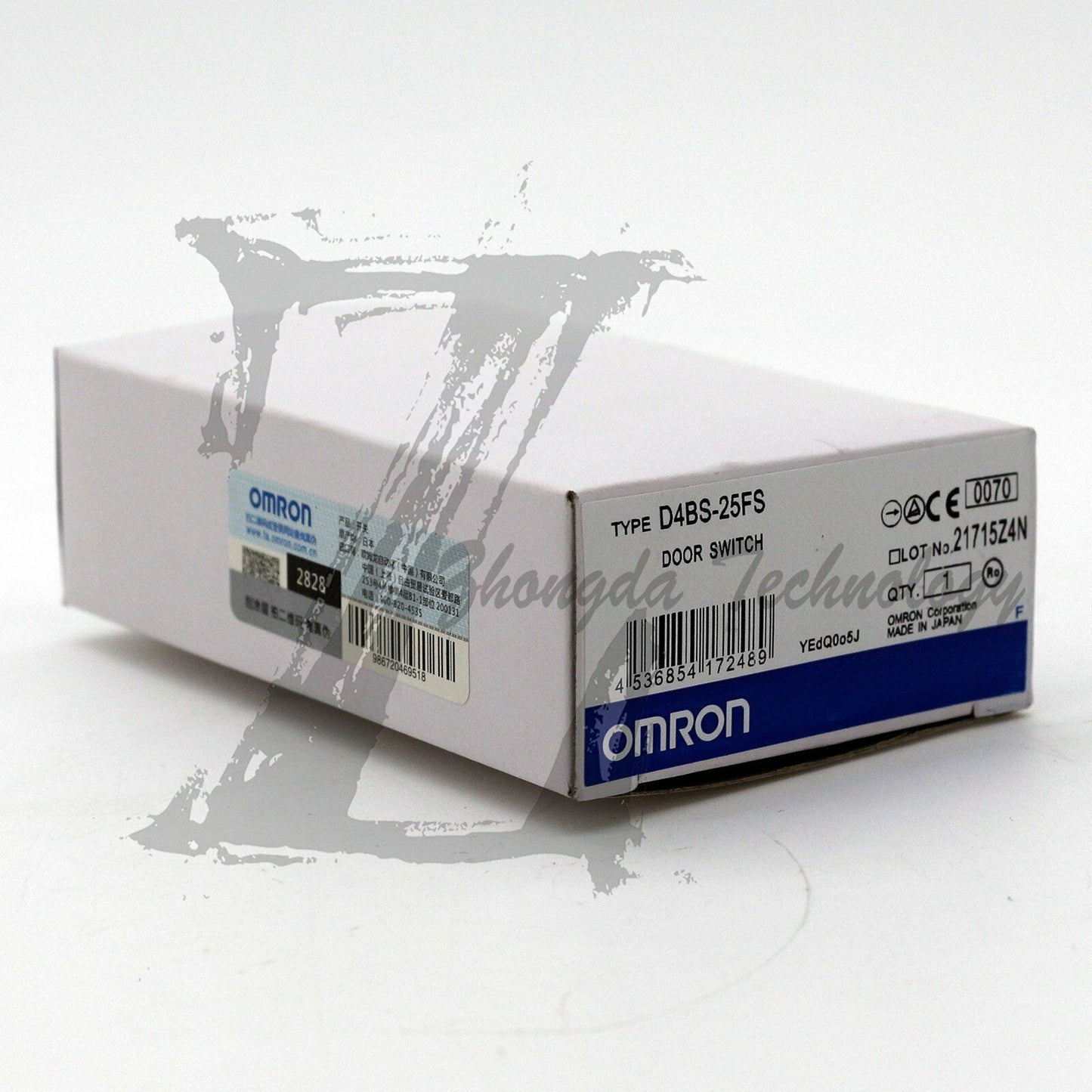 1PCS New IN BOX OMRON D4BS-25F SOMRON safety door switch - OMRON