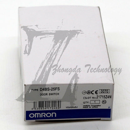 1PCS New IN BOX OMRON D4BS-25F SOMRON safety door switch - OMRON
