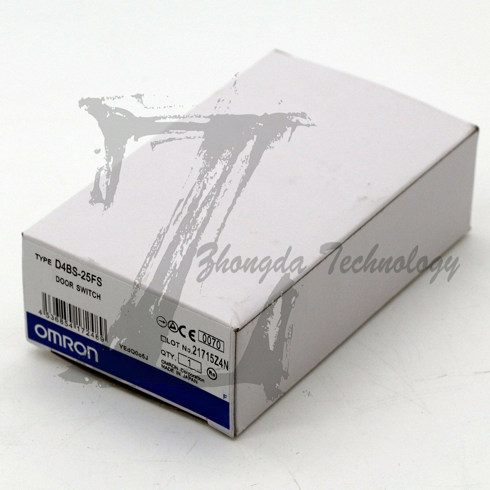 1PCS New IN BOX OMRON D4BS-25F SOMRON safety door switch - OMRON