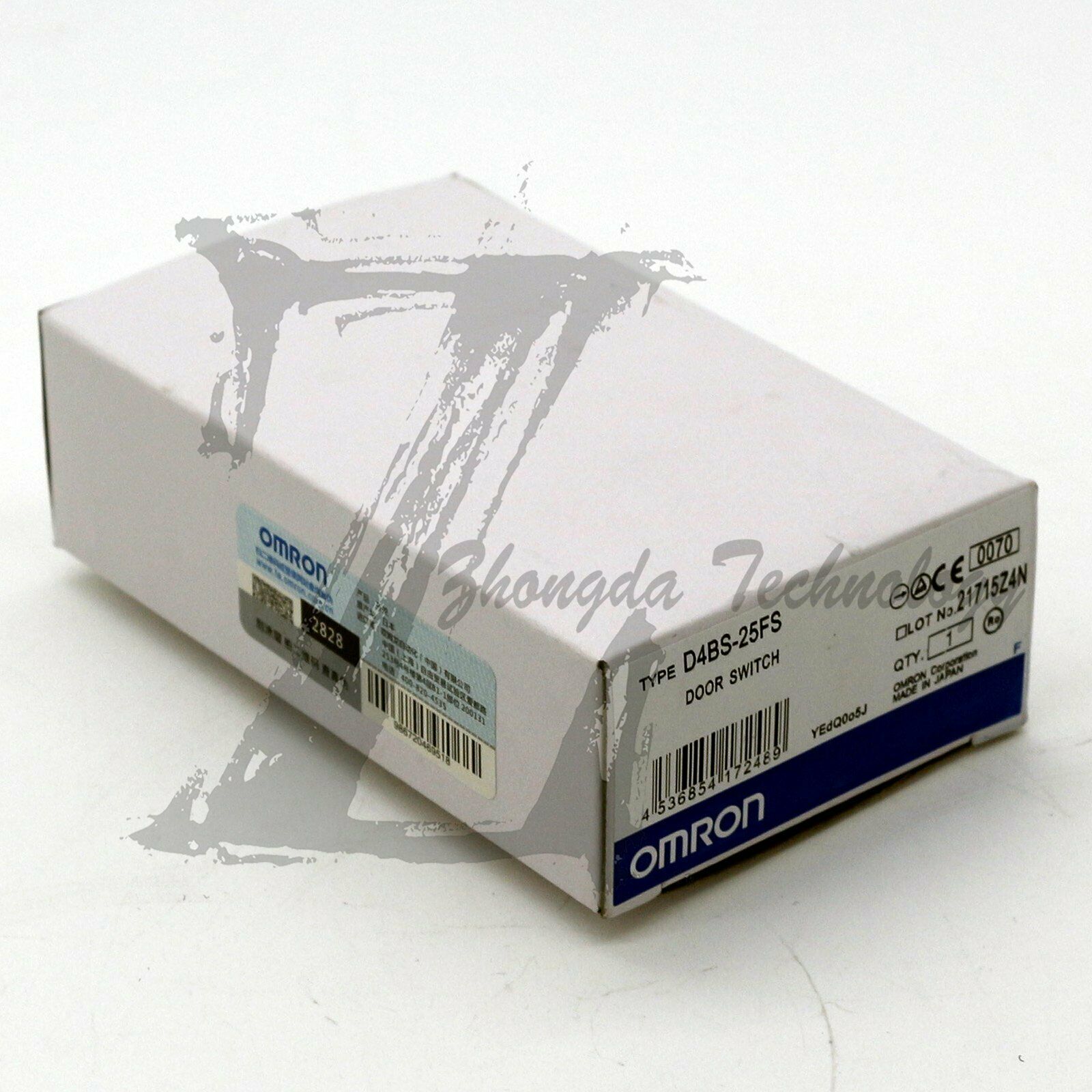 1PCS New IN BOX OMRON D4BS-25F SOMRON safety door switch - OMRON