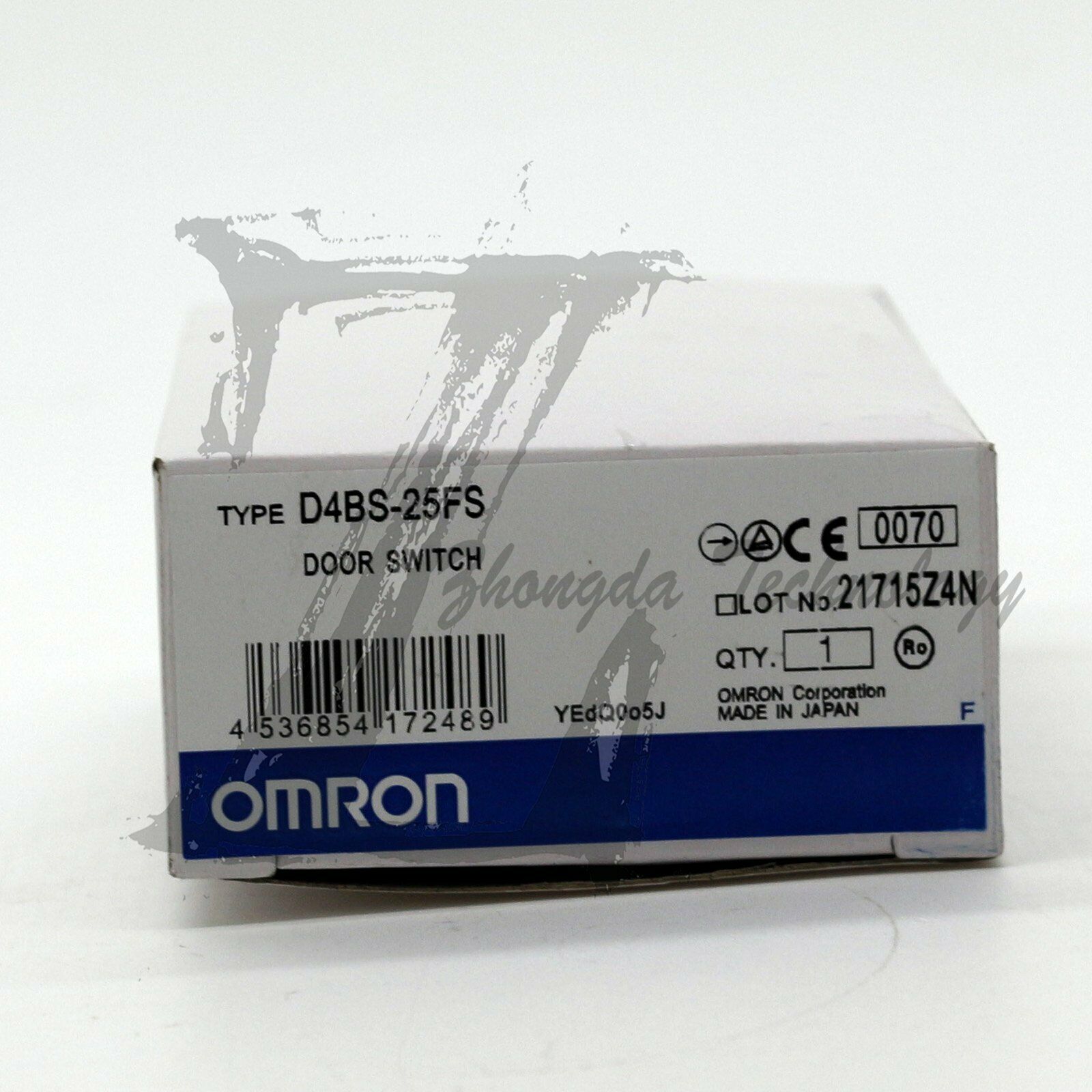 1PCS New IN BOX OMRON D4BS-25F SOMRON safety door switch - OMRON